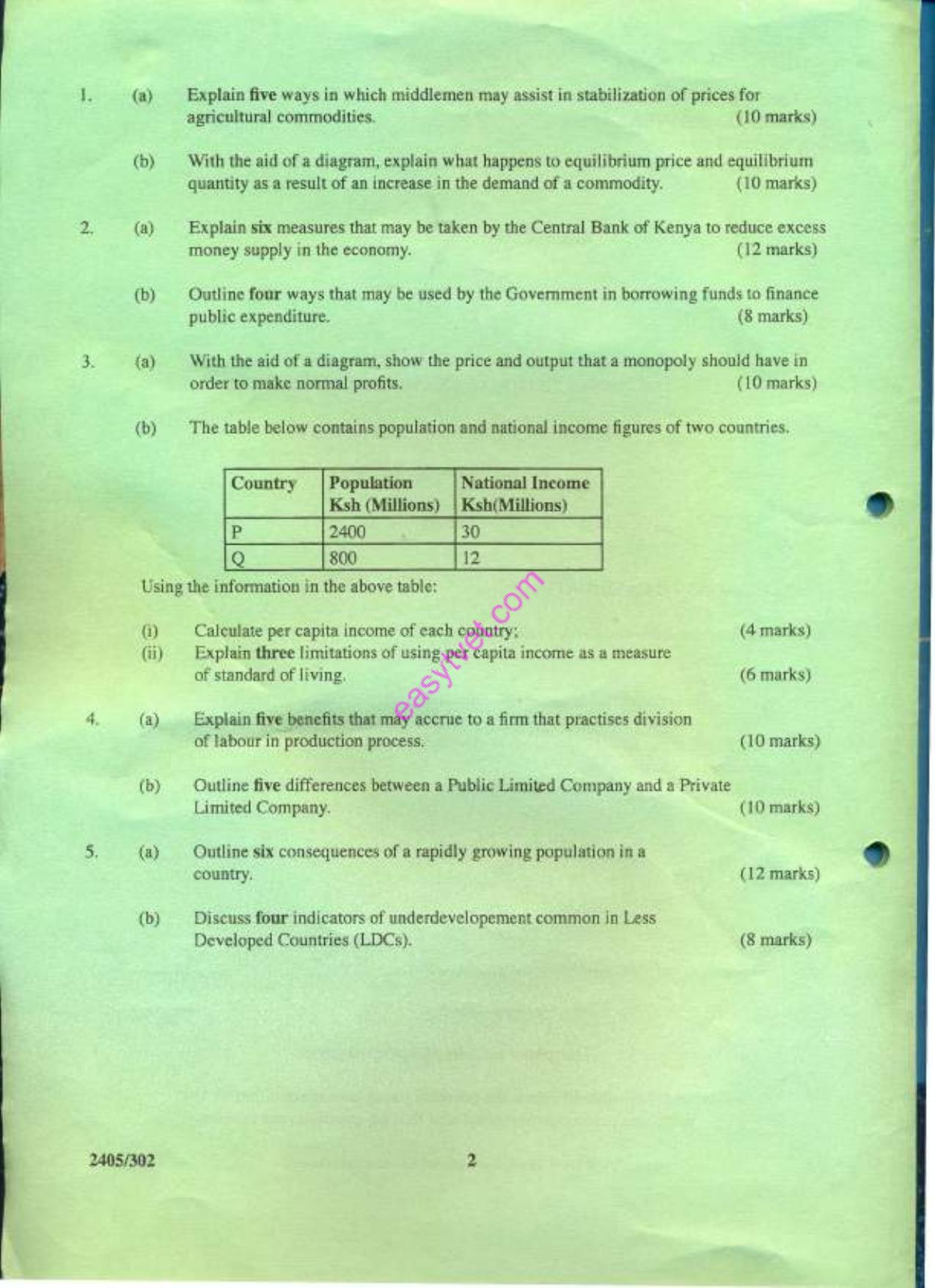 Afpplied Economics (2009) — page 2 of 3