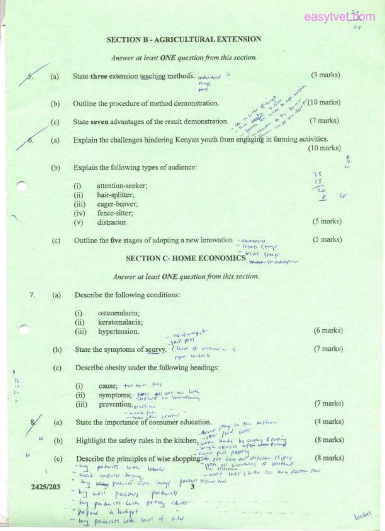 Agricultural Economics 11, Extension (2010) — page 3 of 3