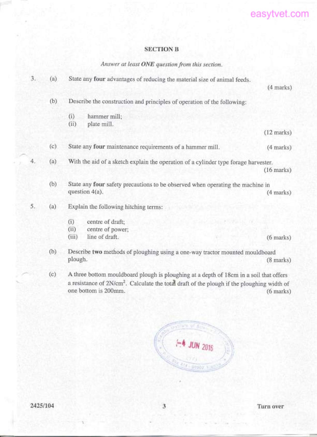 Agricultural Engineering 1 (2010) — page 3 of 4