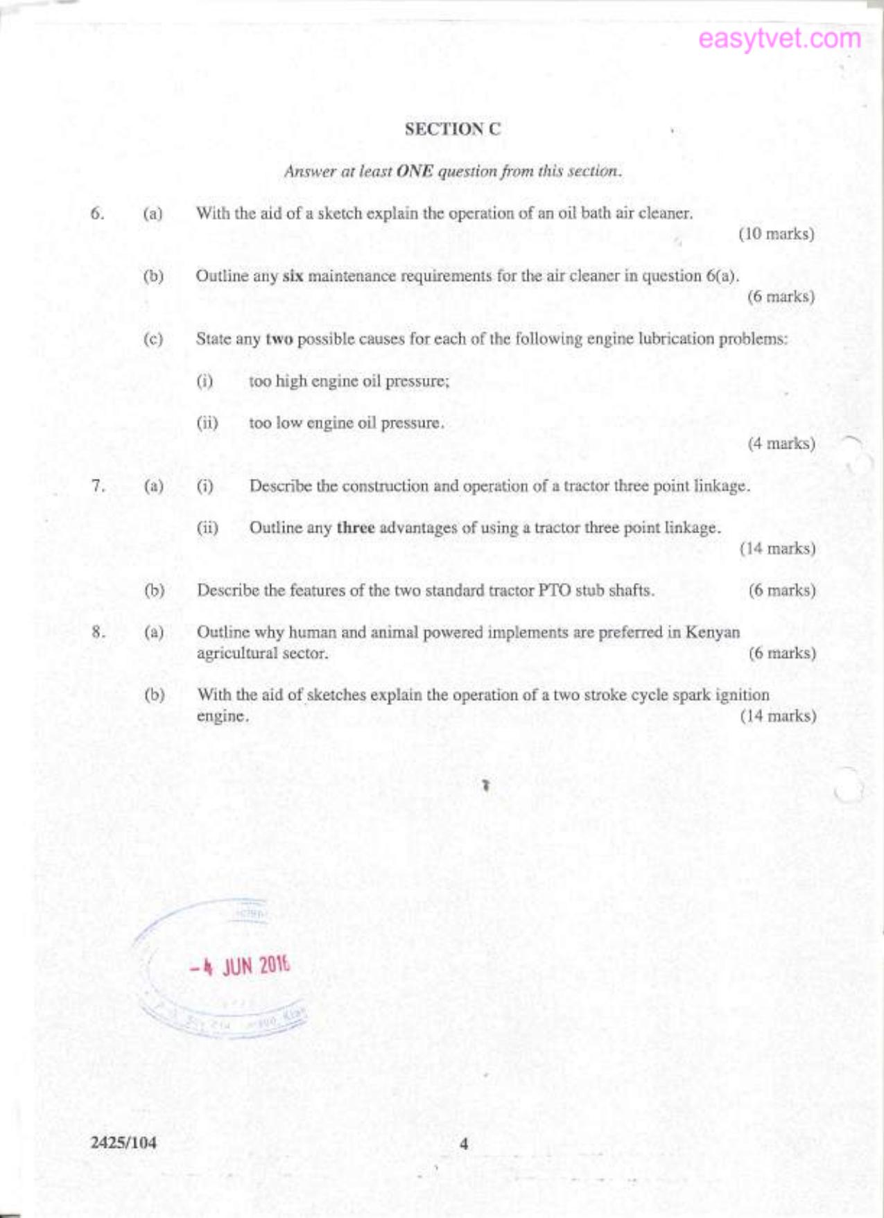 Agricultural Engineering 1 (2010) — page 4 of 4