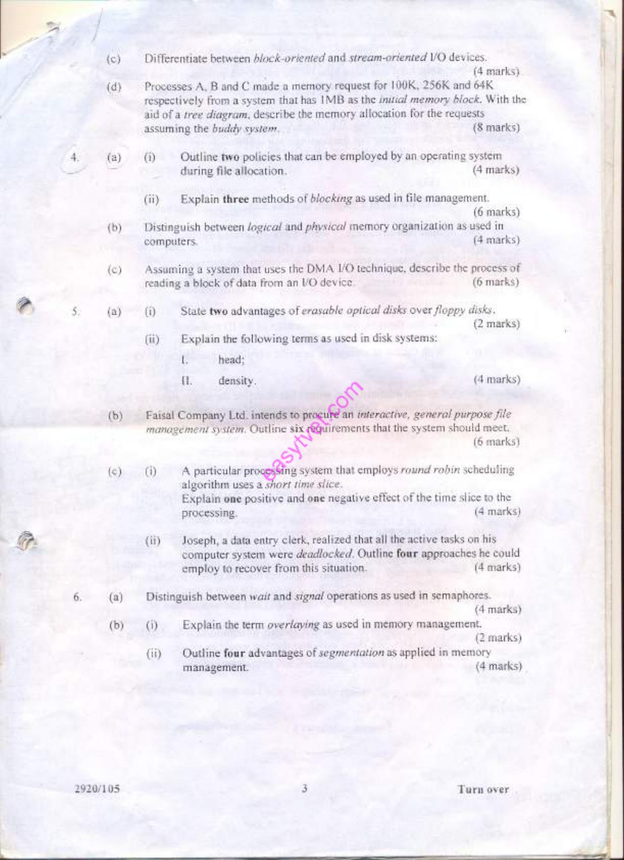 Dipfloma in Information Communication Technology (2011) — page 3 of 8