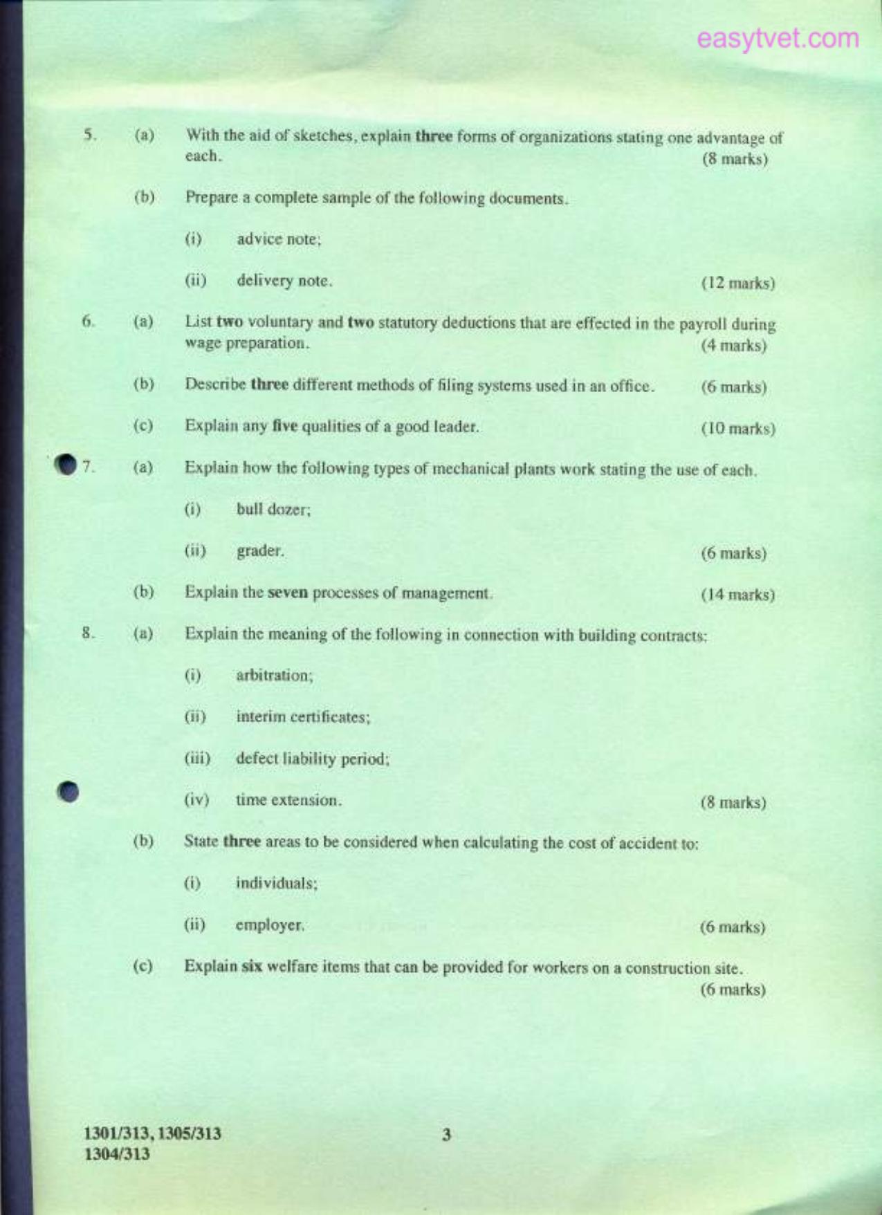Site and Workshop Management (2011) — page 3 of 3