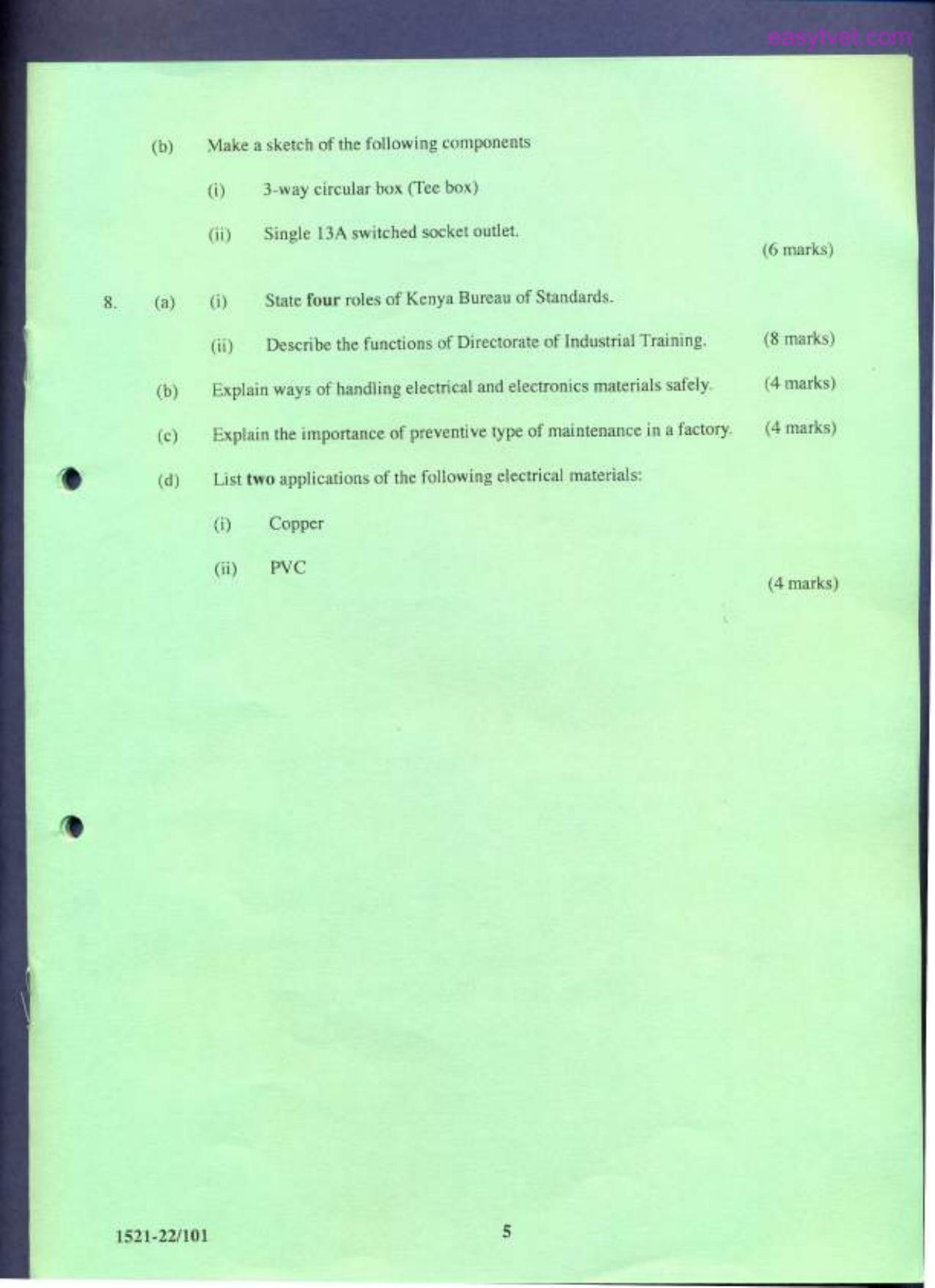 Ict, Technical Drawing and Entrepreneurship (2011) — page 5 of 5