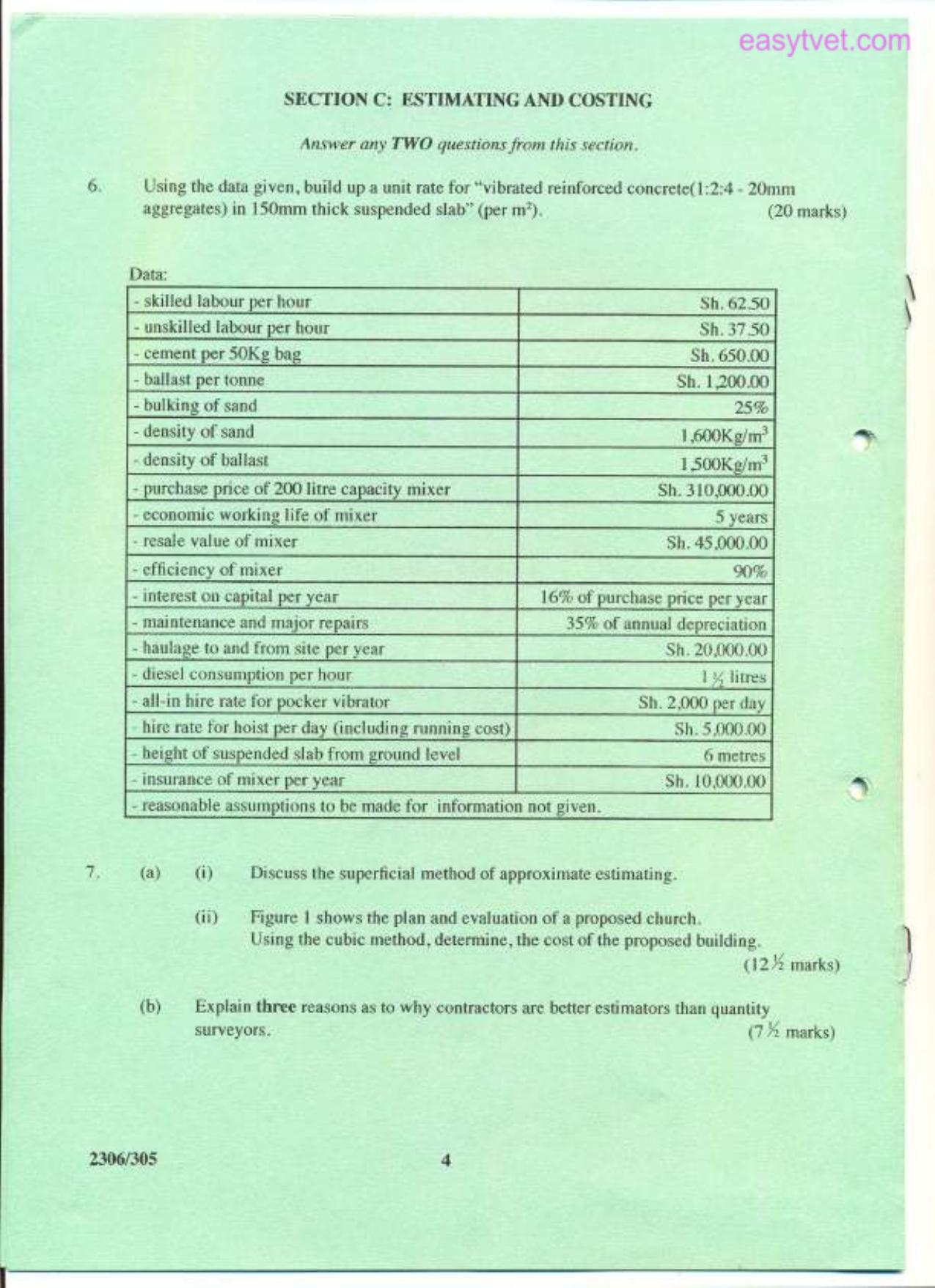 Building Economics, Construction Law (2011) — page 4 of 6