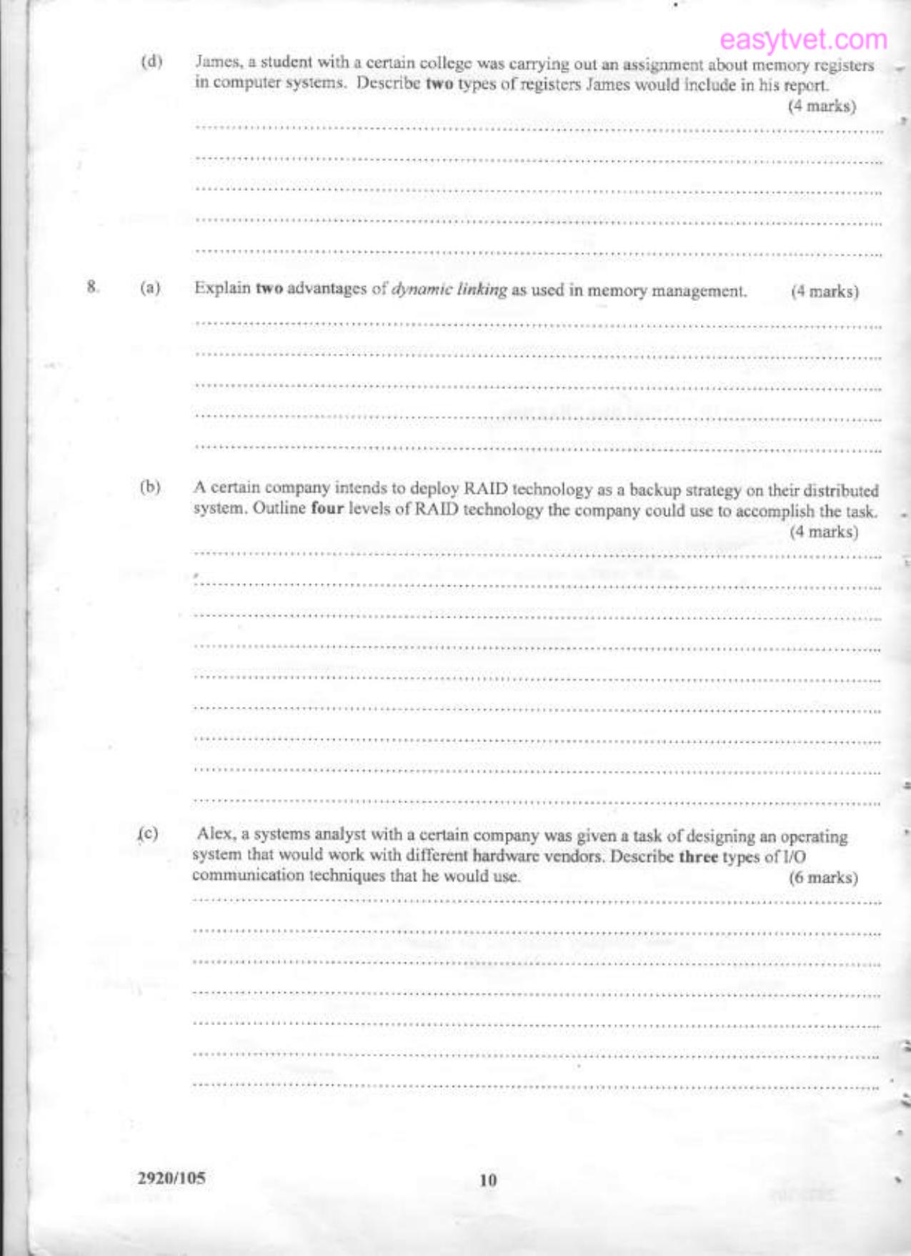 Difloma in Information Communication Technology (2012) — page 10 of 11