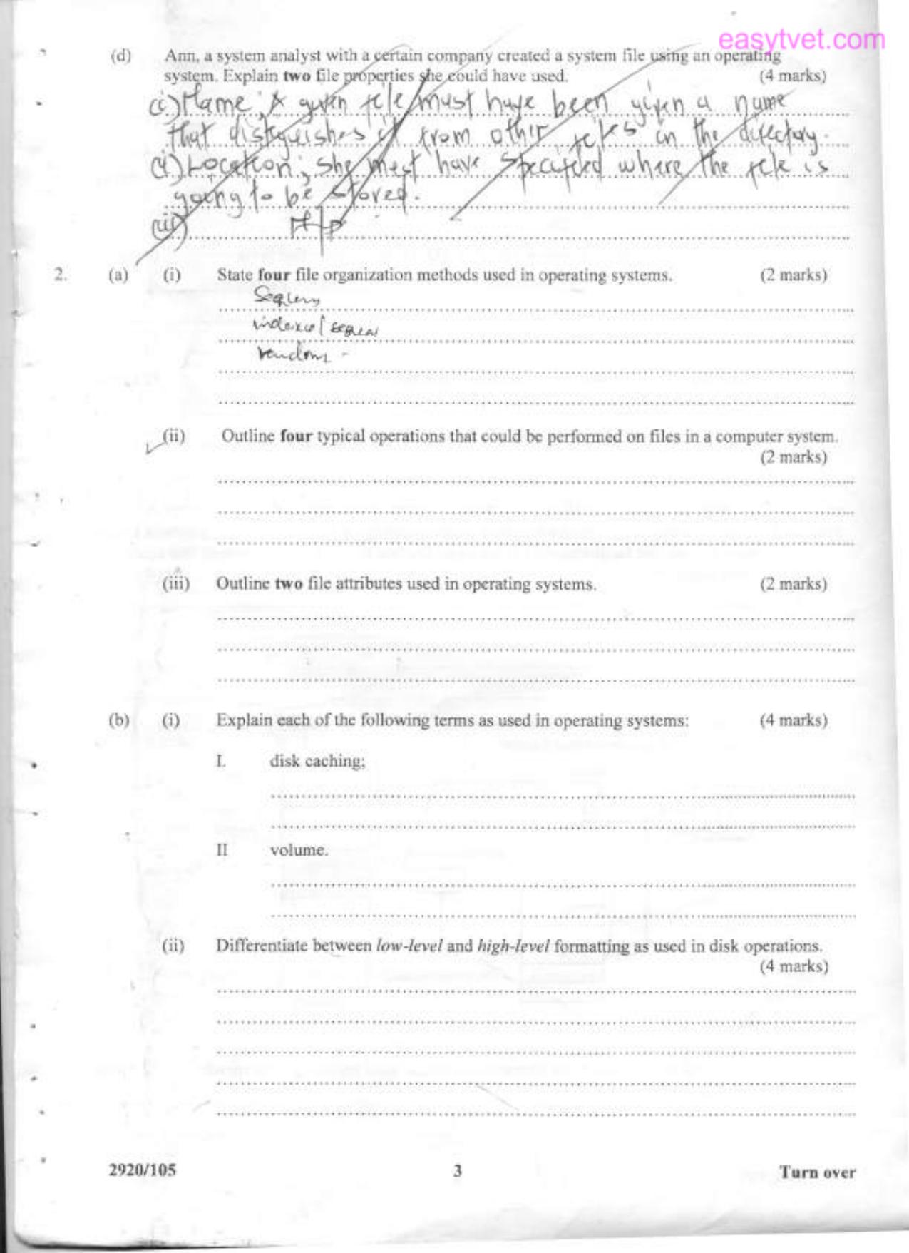 Difloma in Information Communication Technology (2012) — page 3 of 11