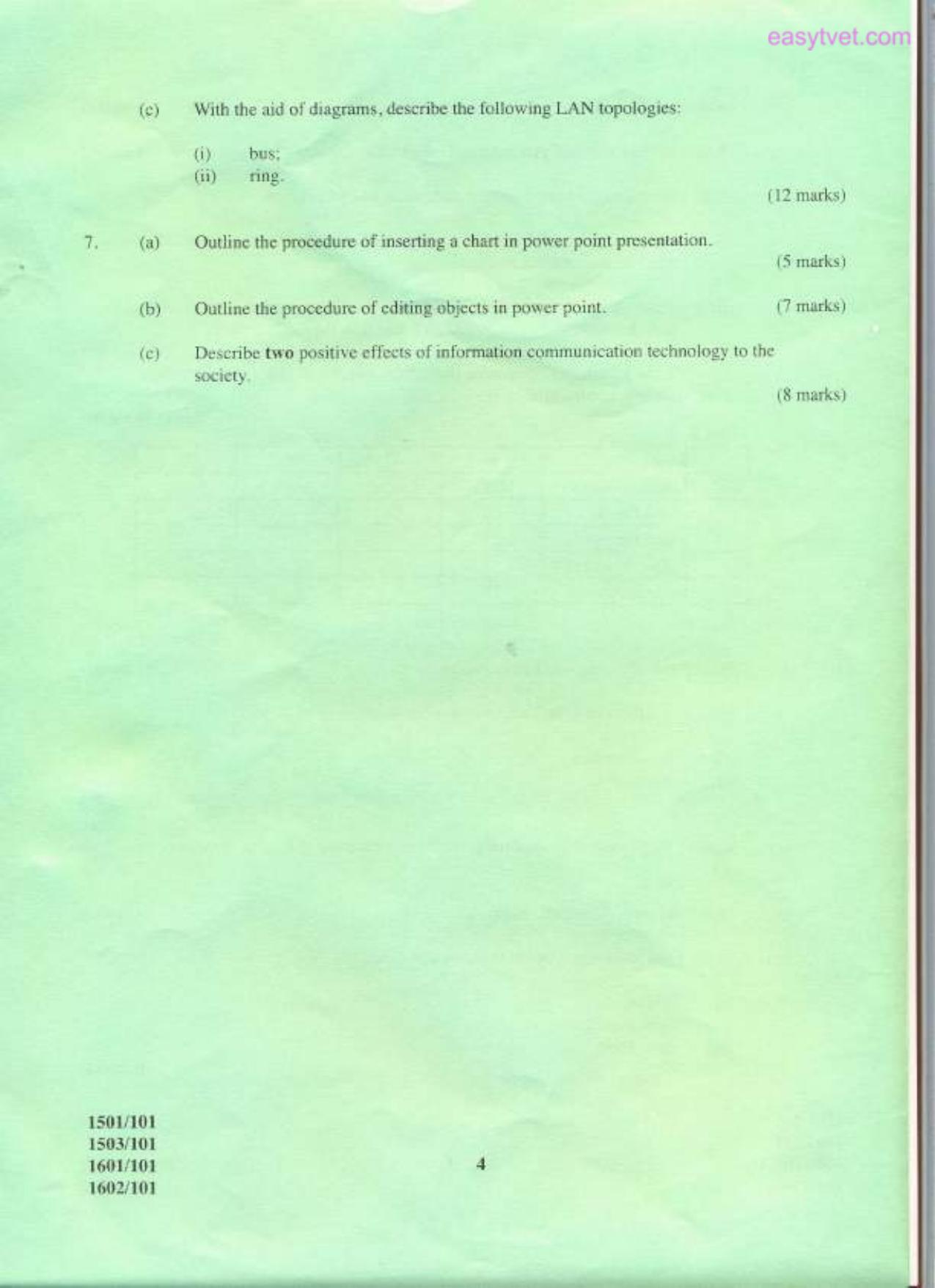 Craft Certificate in Electrical and Electronics (2012) — page 4 of 4