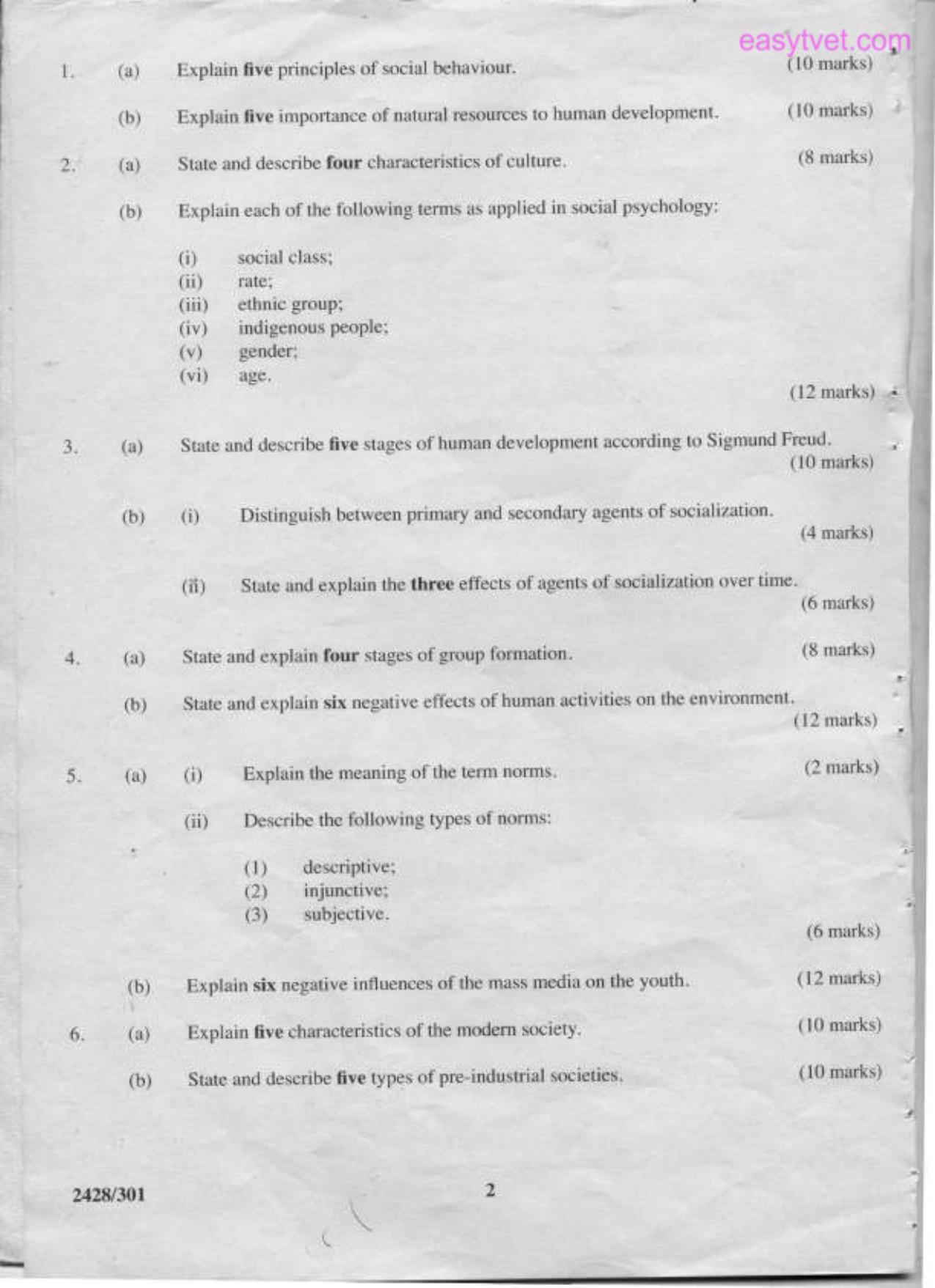 Social Psychology and Human Development (2012) — page 2 of 3