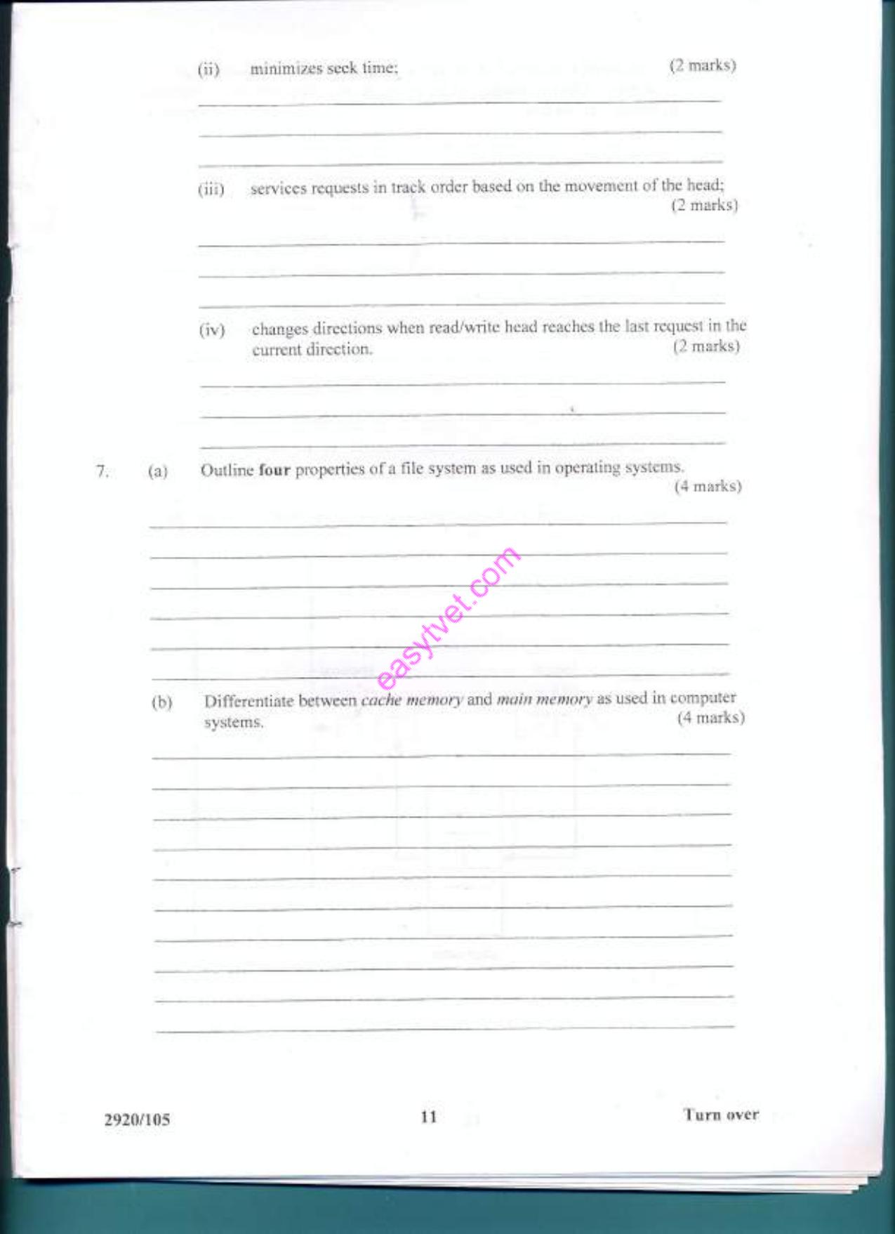Dperating Systemms (2012) — page 11 of 14