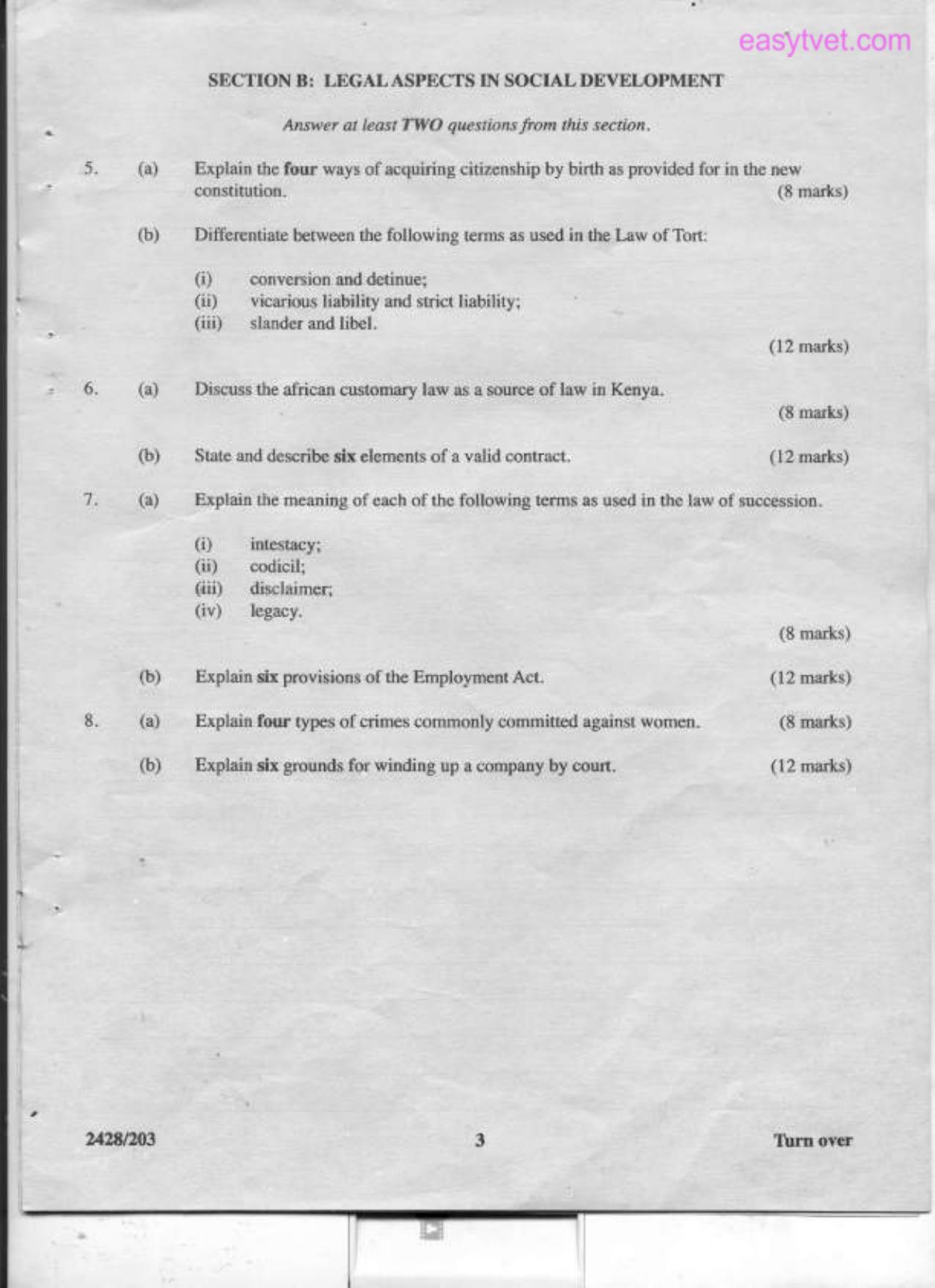 Lobbying, Advocacy and Legal Aspects — page 3 of 3