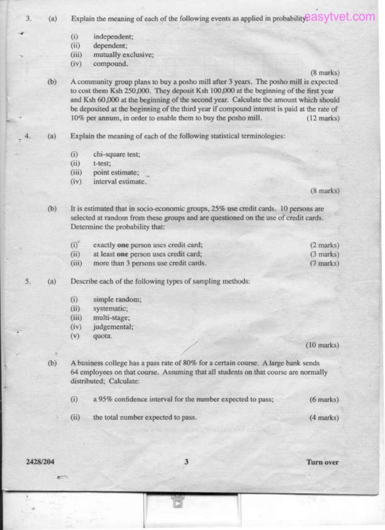 Statistics (2012) — page 3 of 4