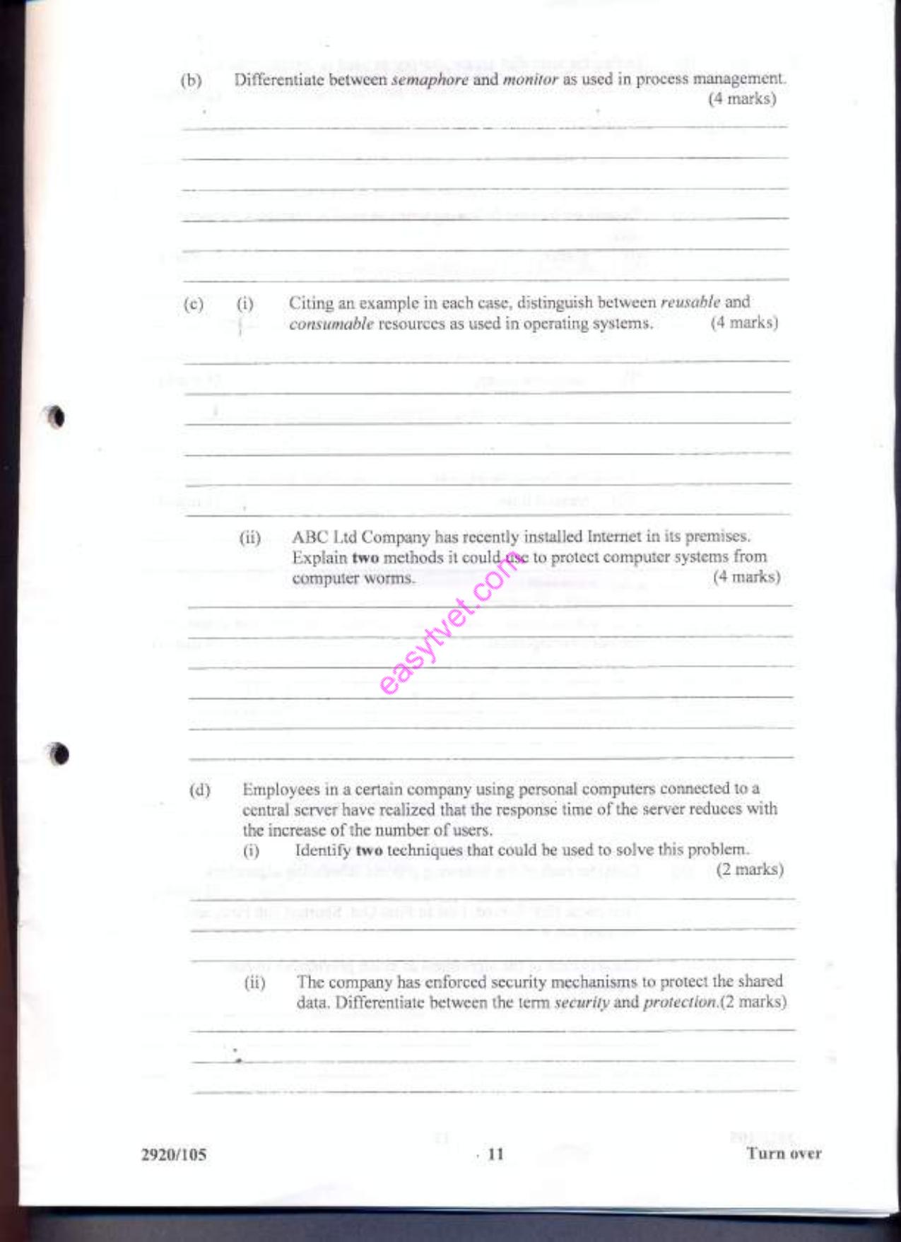 Operating S5ystems (2013) — page 11 of 14