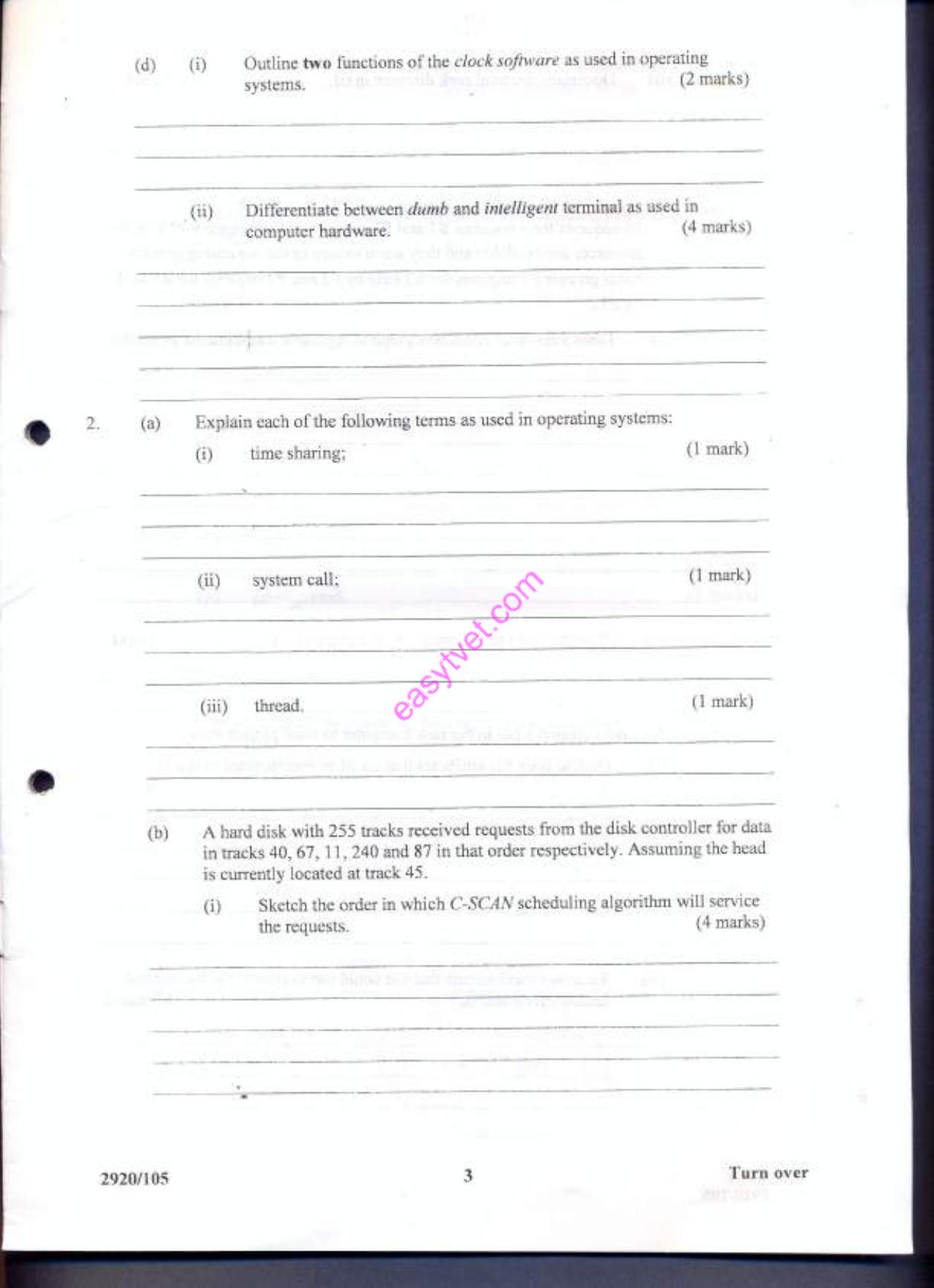 Operating S5ystems (2013) — page 3 of 14