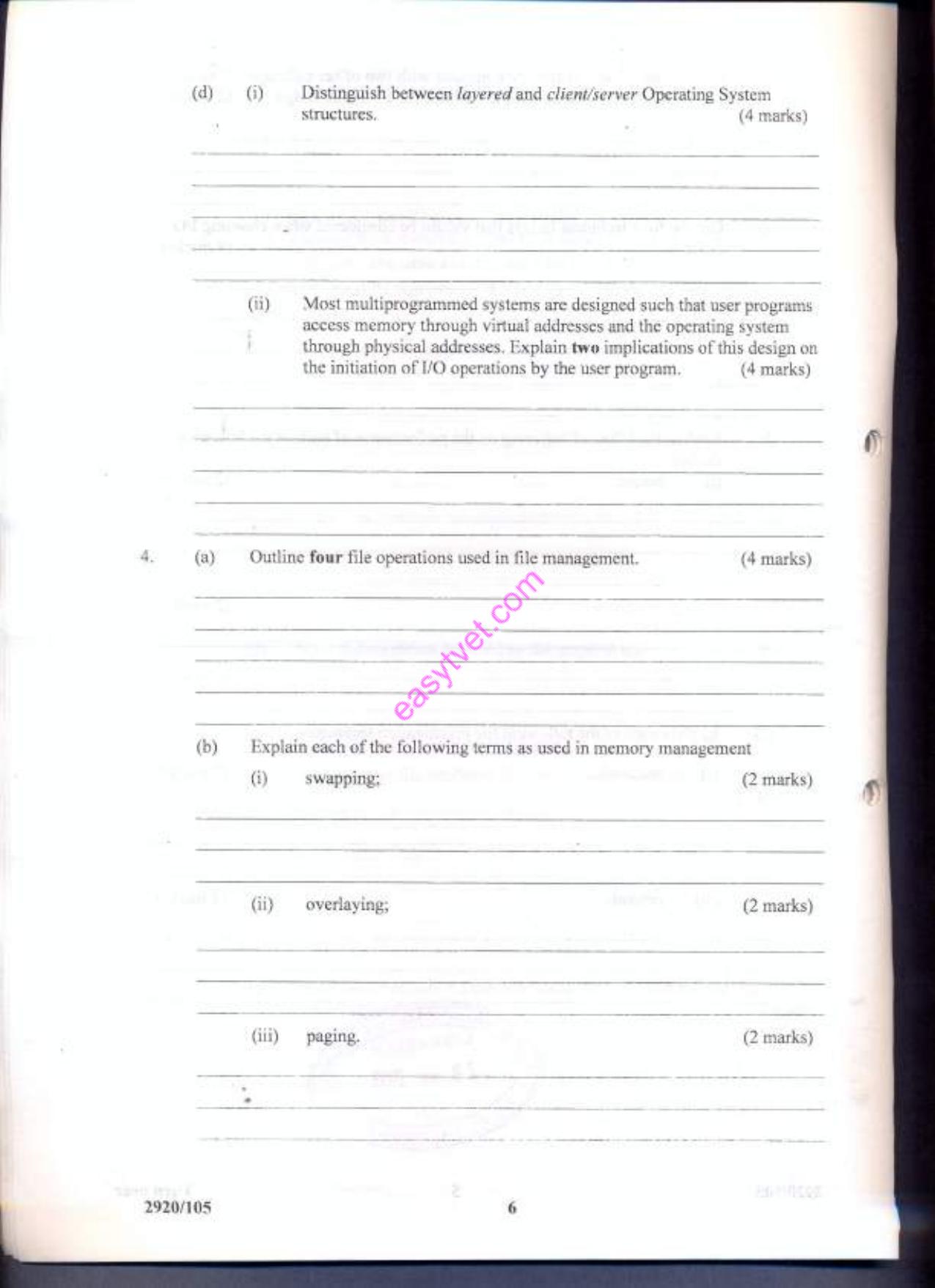 Operating S5ystems (2013) — page 6 of 14