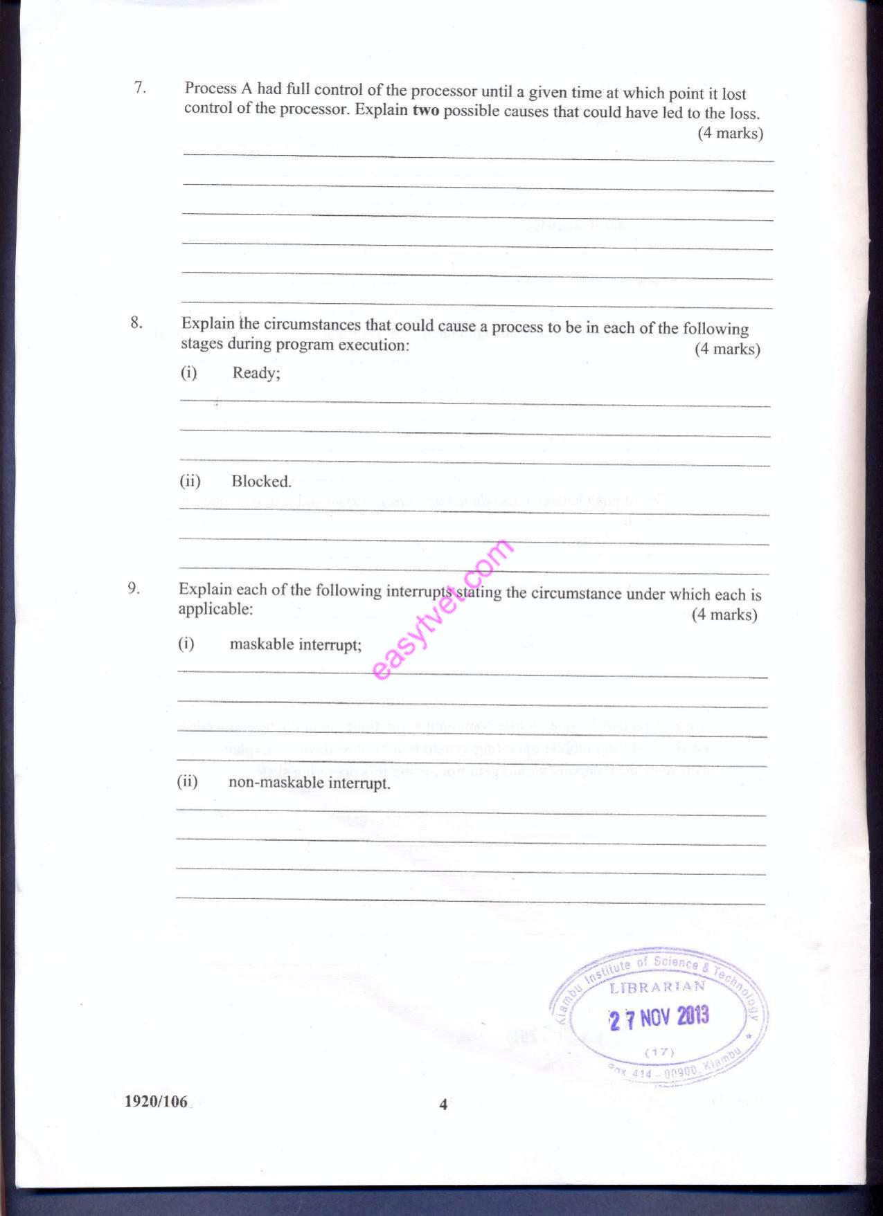 Operating Systems (2013) — page 4 of 11