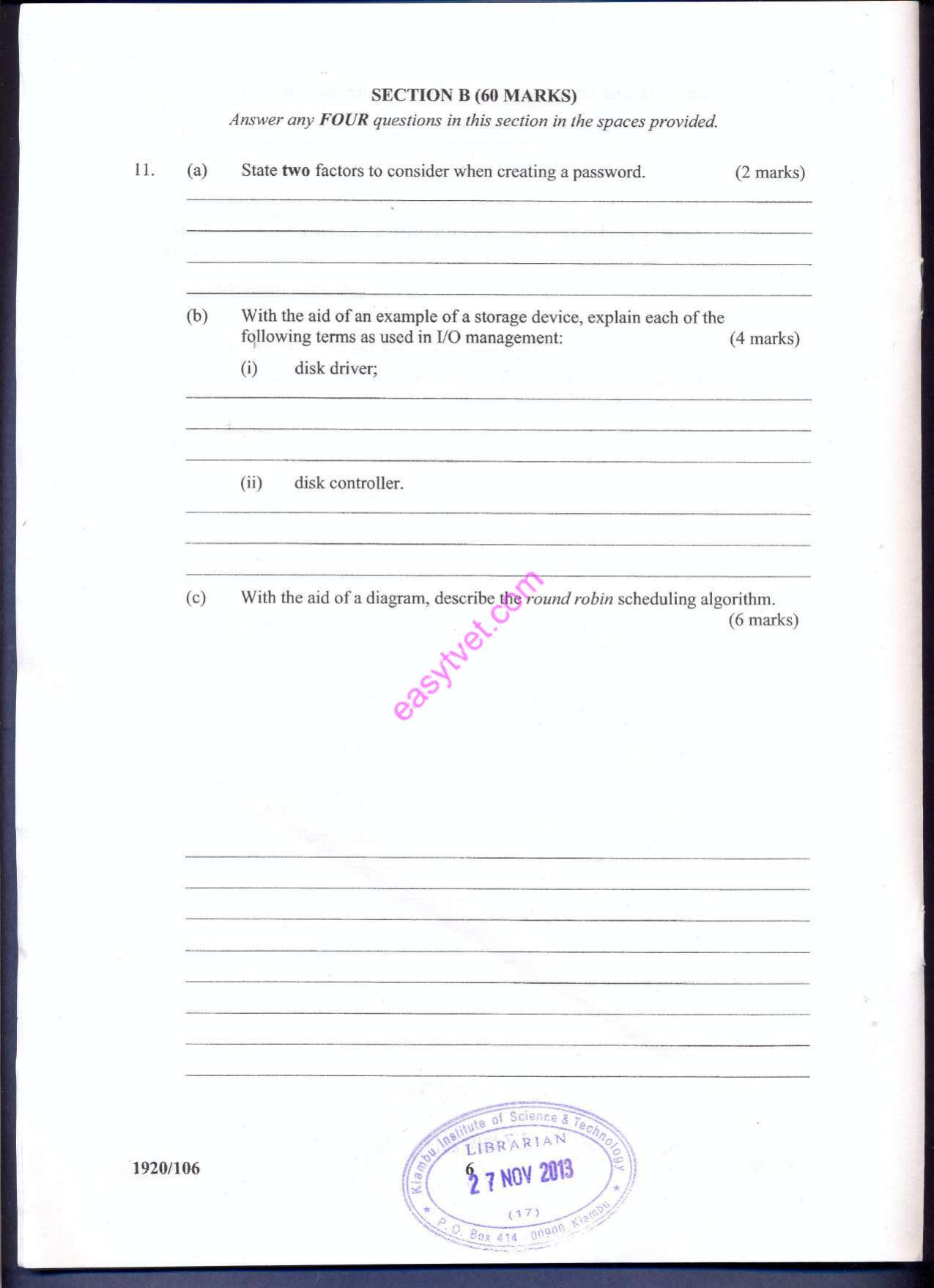 Operating Systems (2013) — page 6 of 11