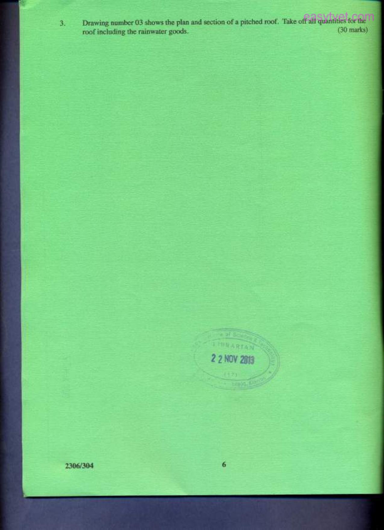 Meastutrement of Building and Civil Engineering Wores (2013) — page 6 of 10
