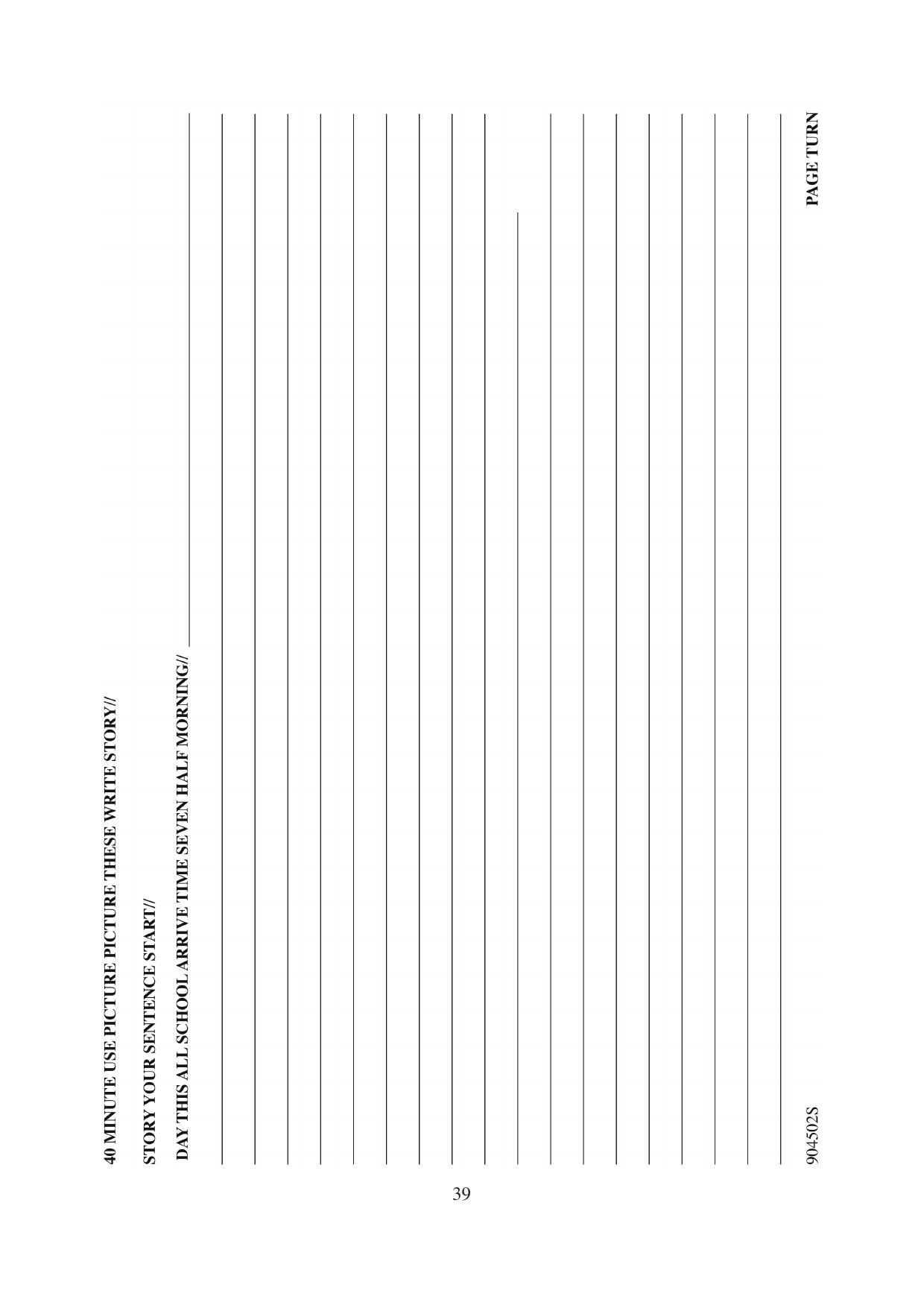 10.0 Kenyan Sign Language Section B Composition — page 3 of 3