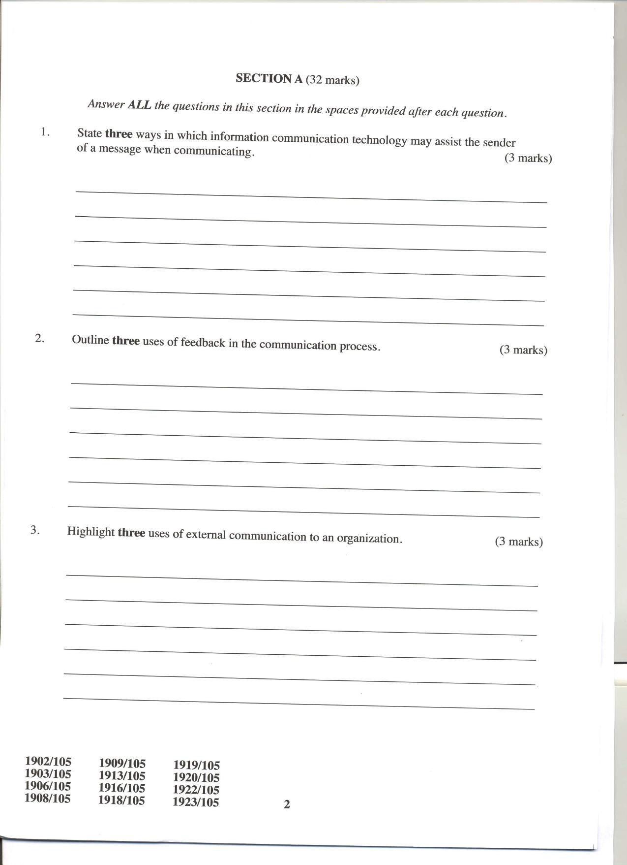 Craft Certificate in Information Communication Technology (2014) — page 2 of 7