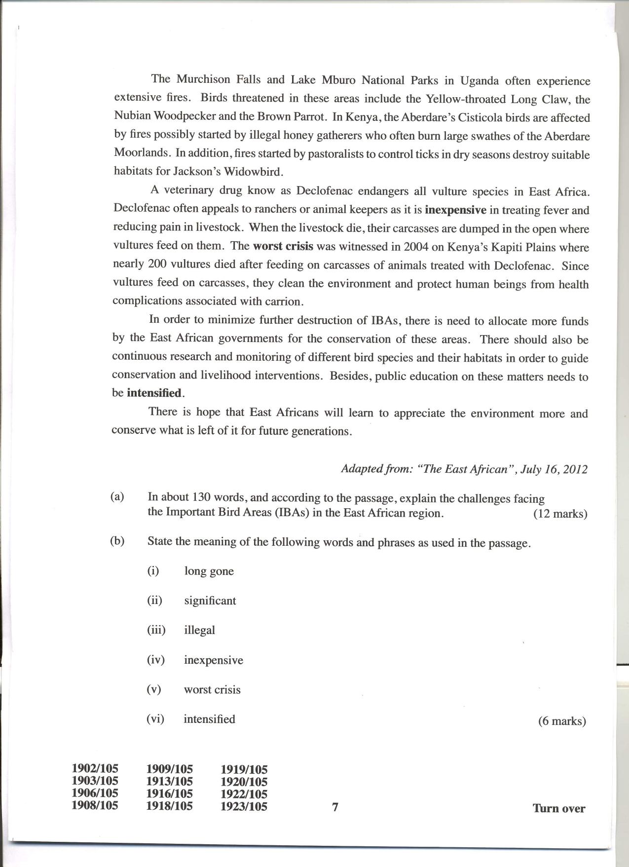 Craft Certificate in Information Communication Technology (2014) — page 7 of 7