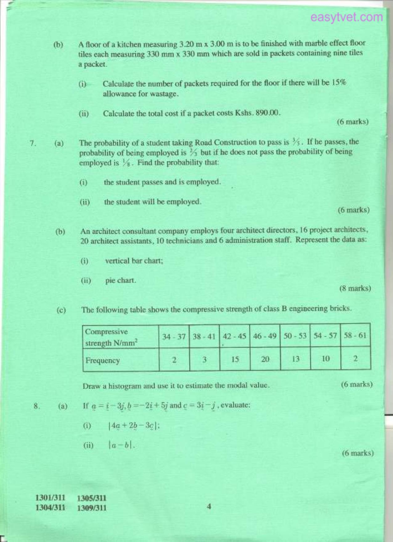 Mathematics (2014) — page 4 of 5