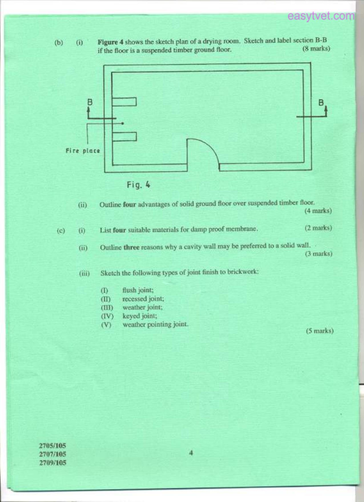 Building Construction 1, Technical Drawing and Construction Plant (2004) — page 4 of 8