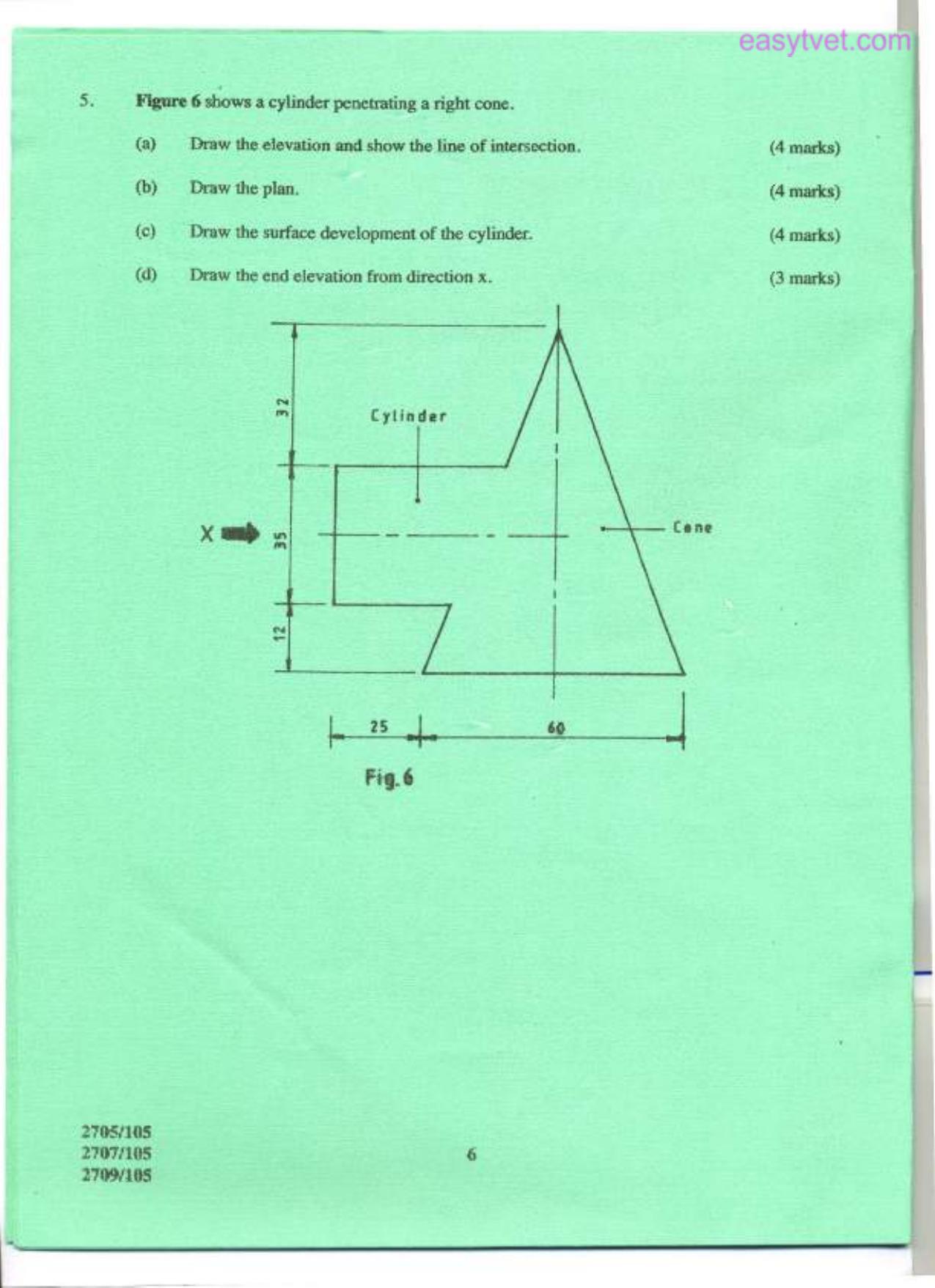 Building Construction 1, Technical Drawing and Construction Plant (2004) — page 6 of 8