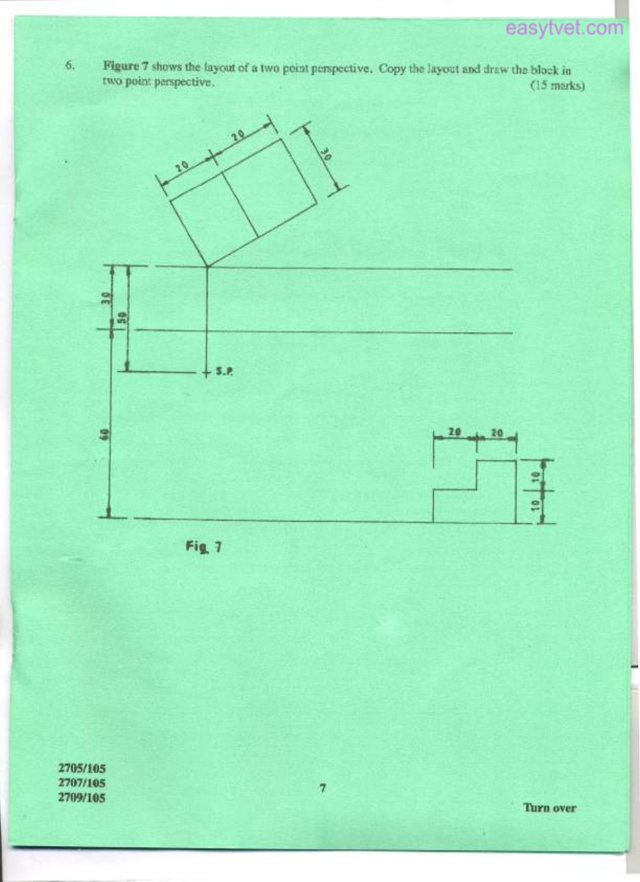 Building Construction 1, Technical Drawing and Construction Plant (2004) — page 7 of 8