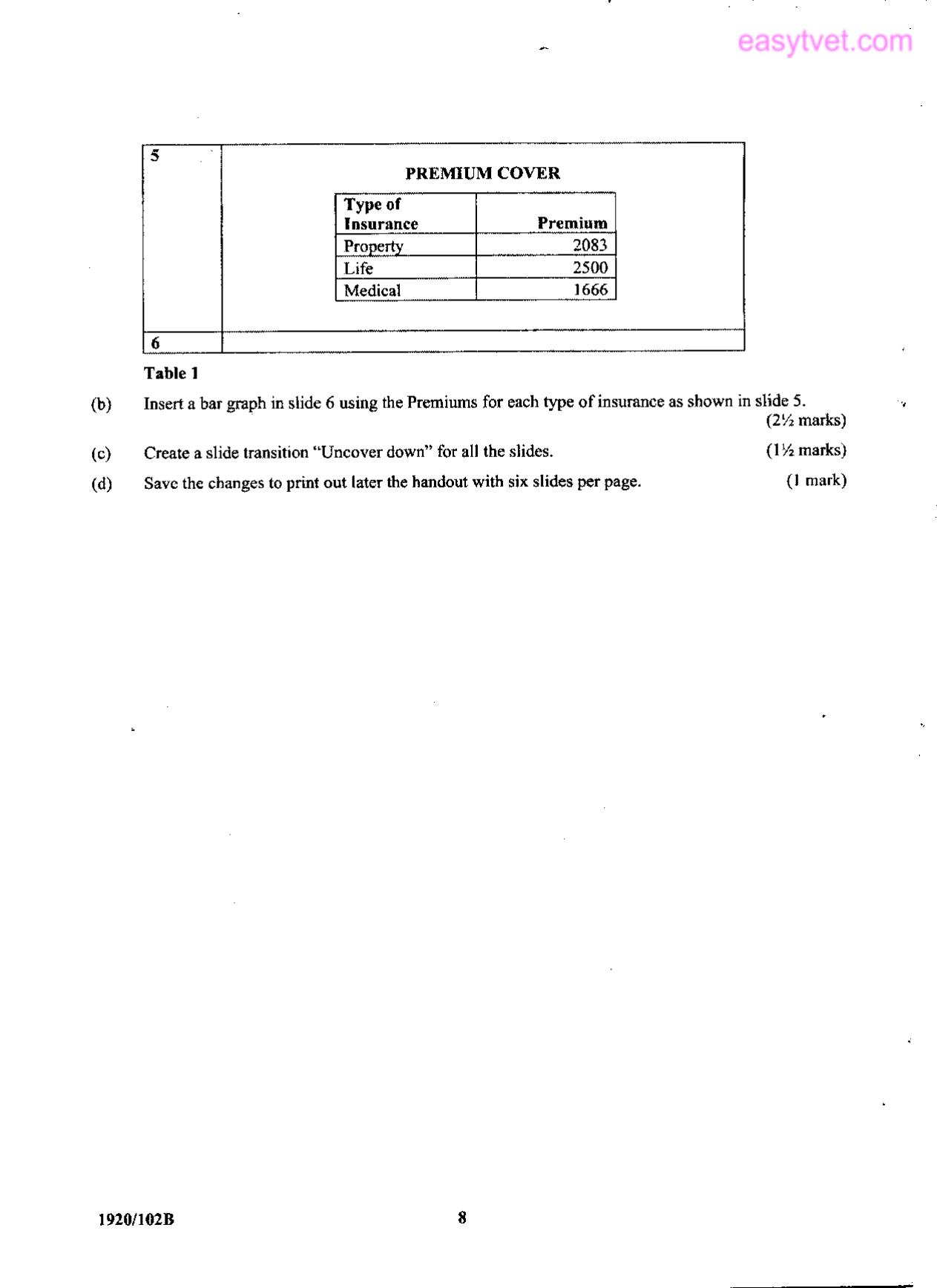 Miss Alice Yeri Euroq Tap 1 37338-0200 Accident Insurance (2014) — page 6 of 6
