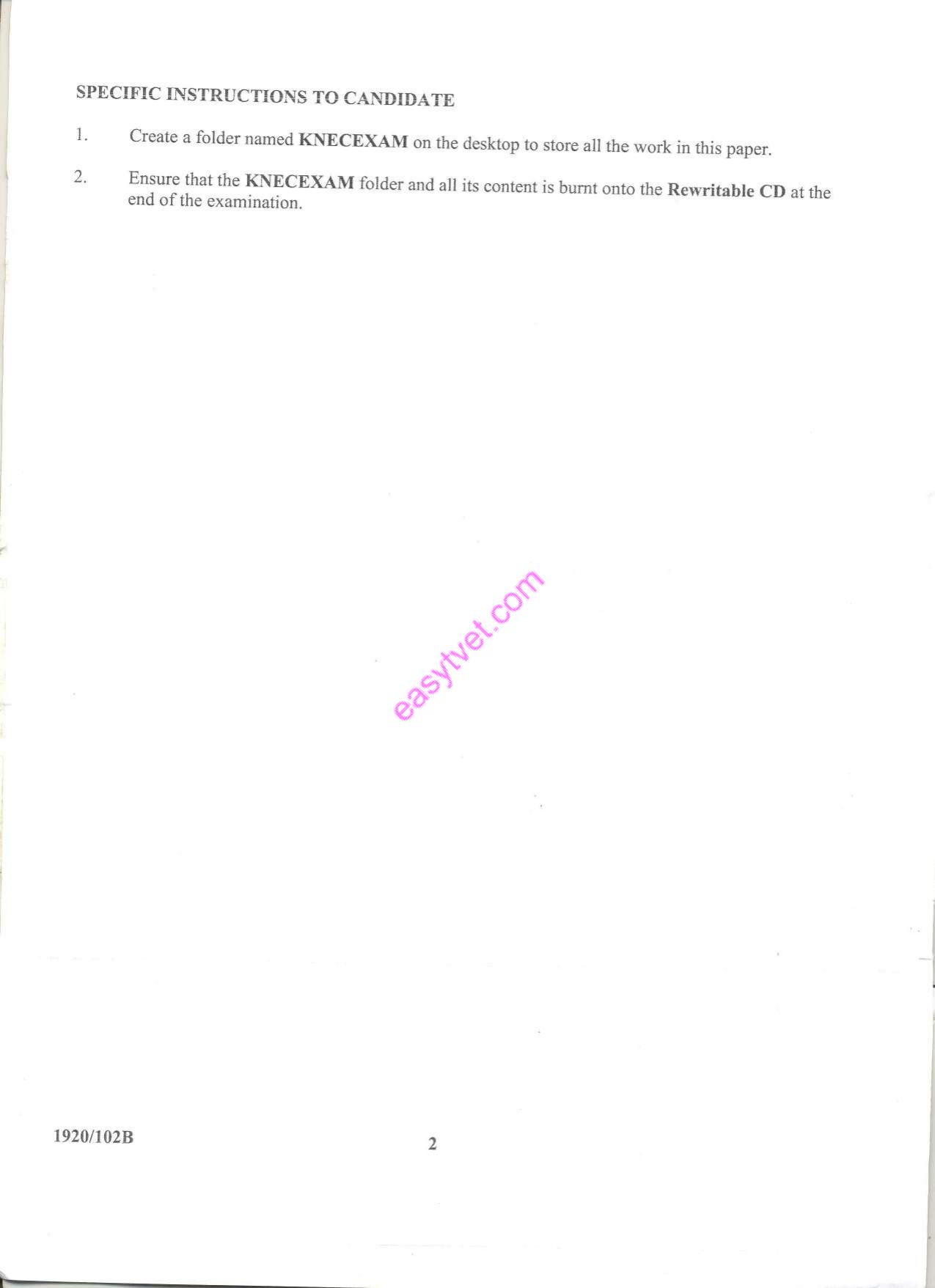 Computer Appplications I (practical (2014) — page 2 of 7