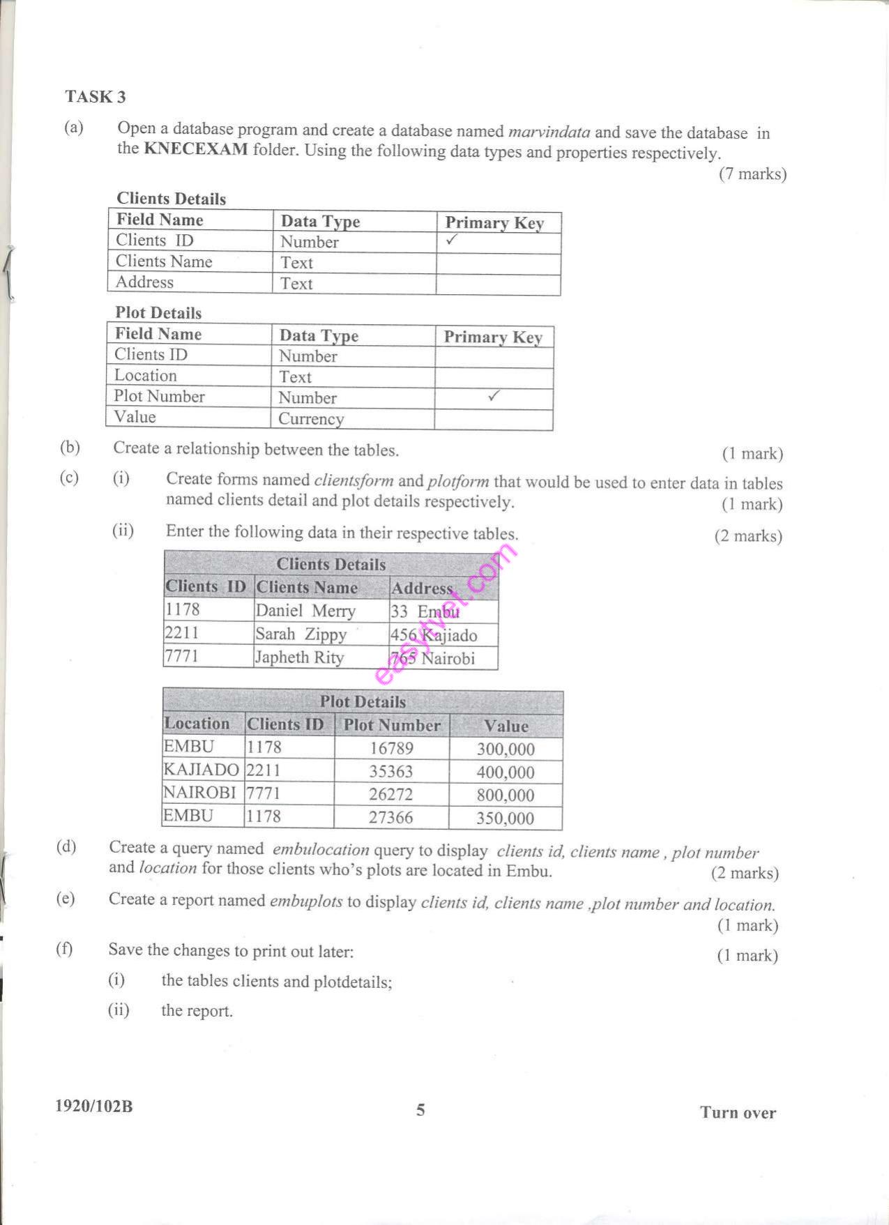 Computer Appplications I (practical (2014) — page 5 of 7