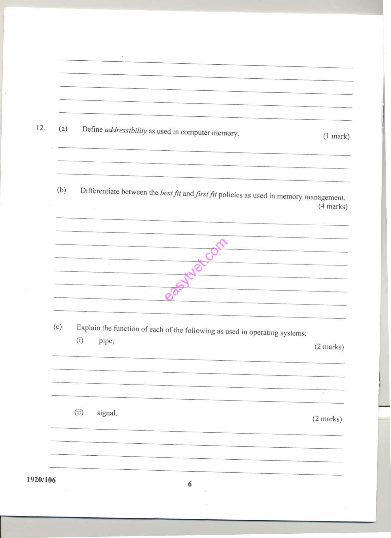 Operating Systems (2014) — page 6 of 11