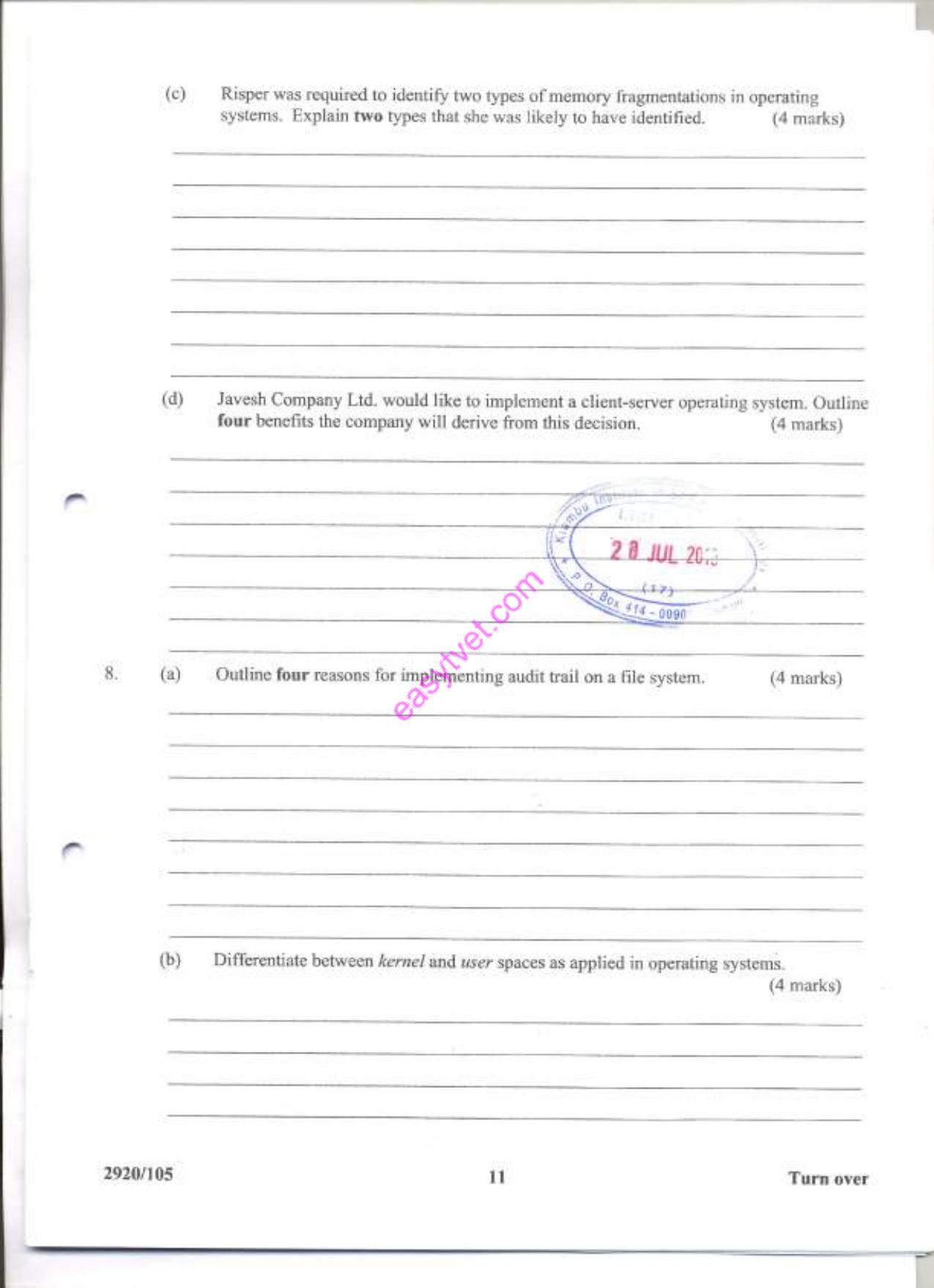 Diplonma in Information Communication Technology (2015) — page 11 of 12