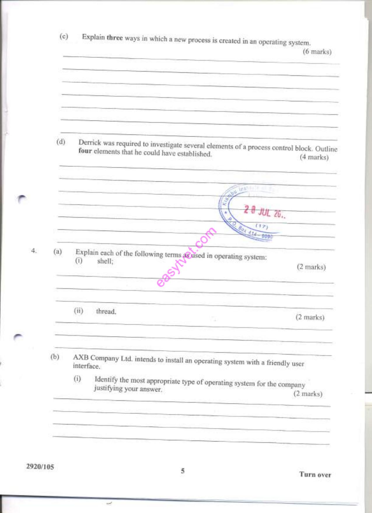 Diplonma in Information Communication Technology (2015) — page 5 of 12