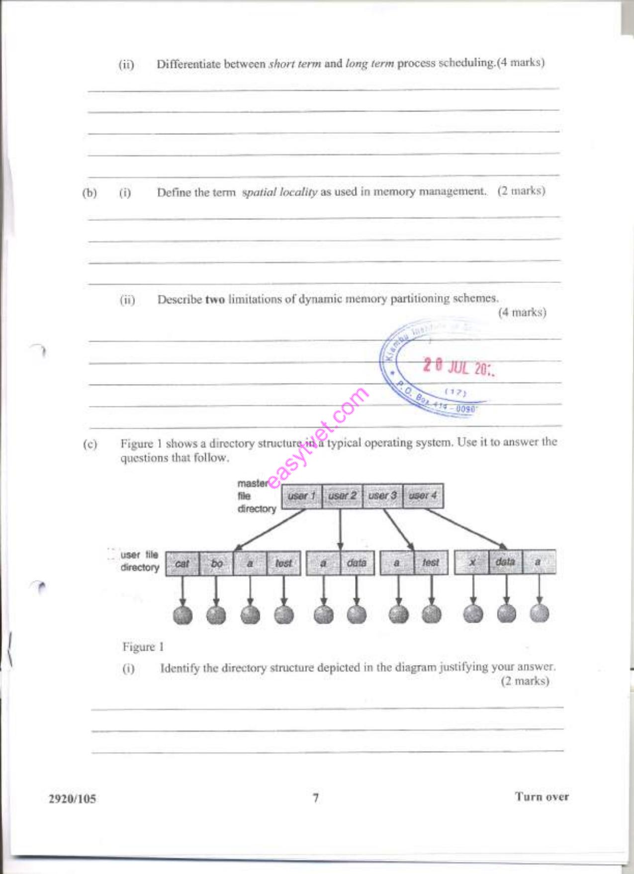 Diplonma in Information Communication Technology (2015) — page 7 of 12