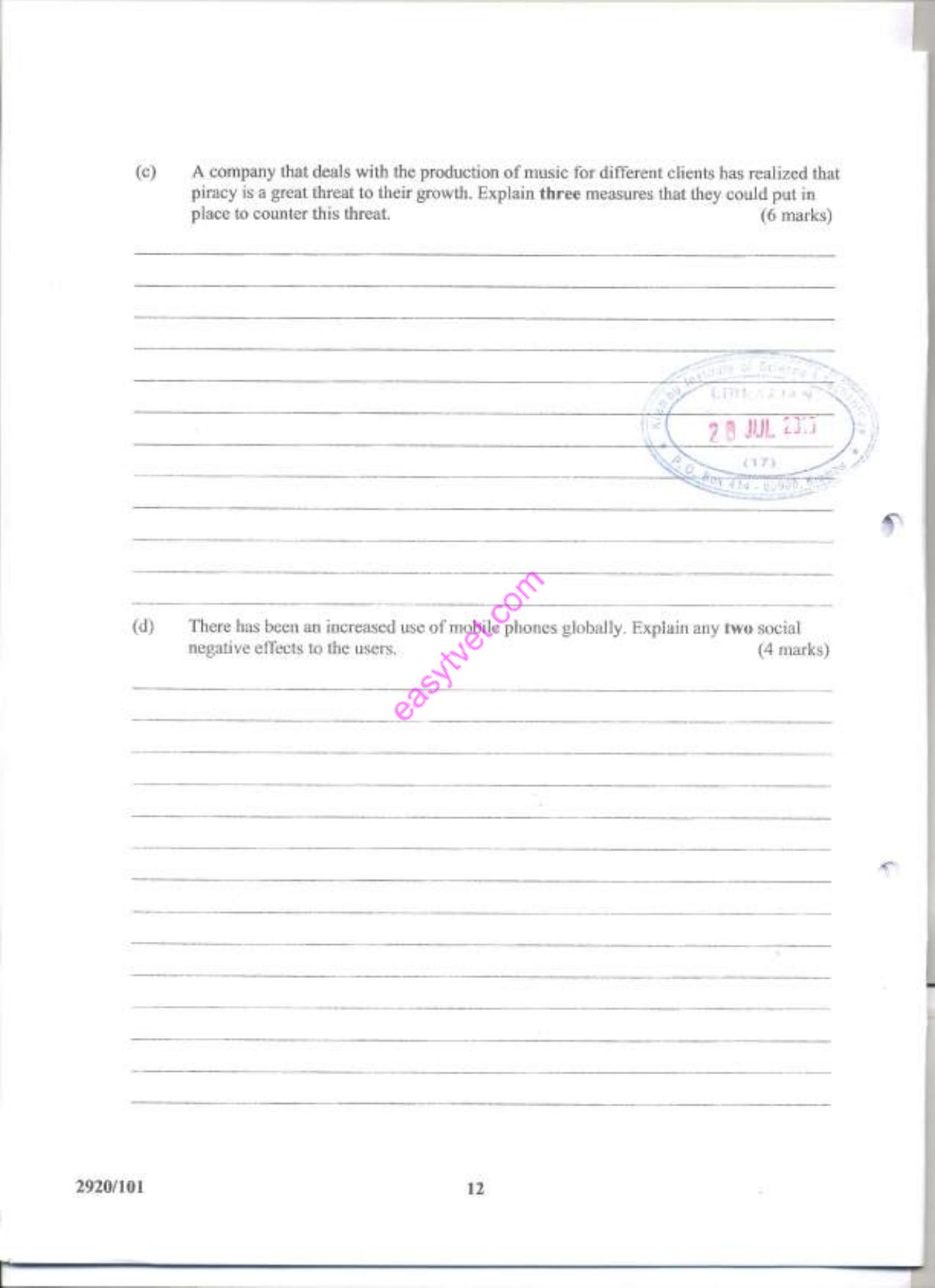 Introduction to Information (2015) — page 12 of 12