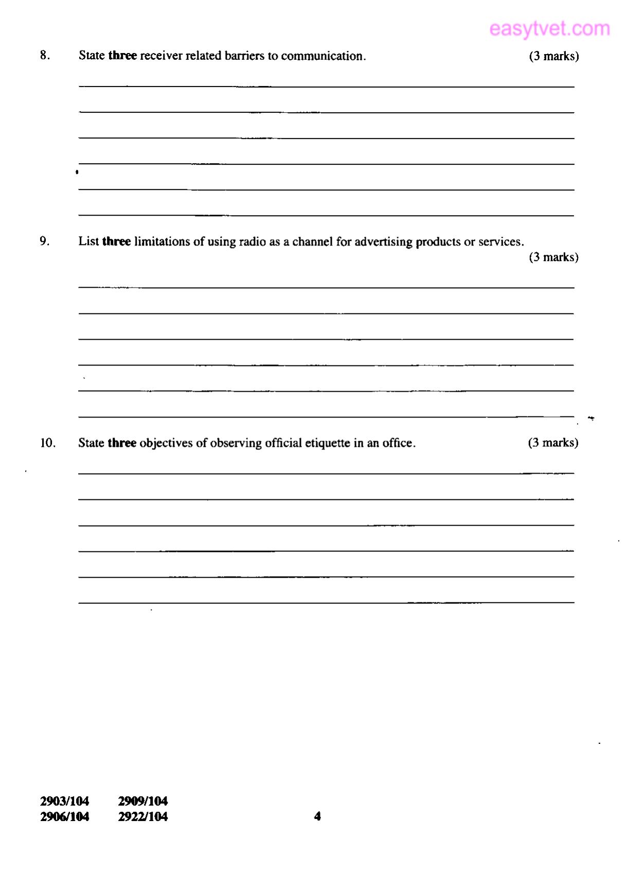 Diploma in Road Transport Management (2015) — page 4 of 7