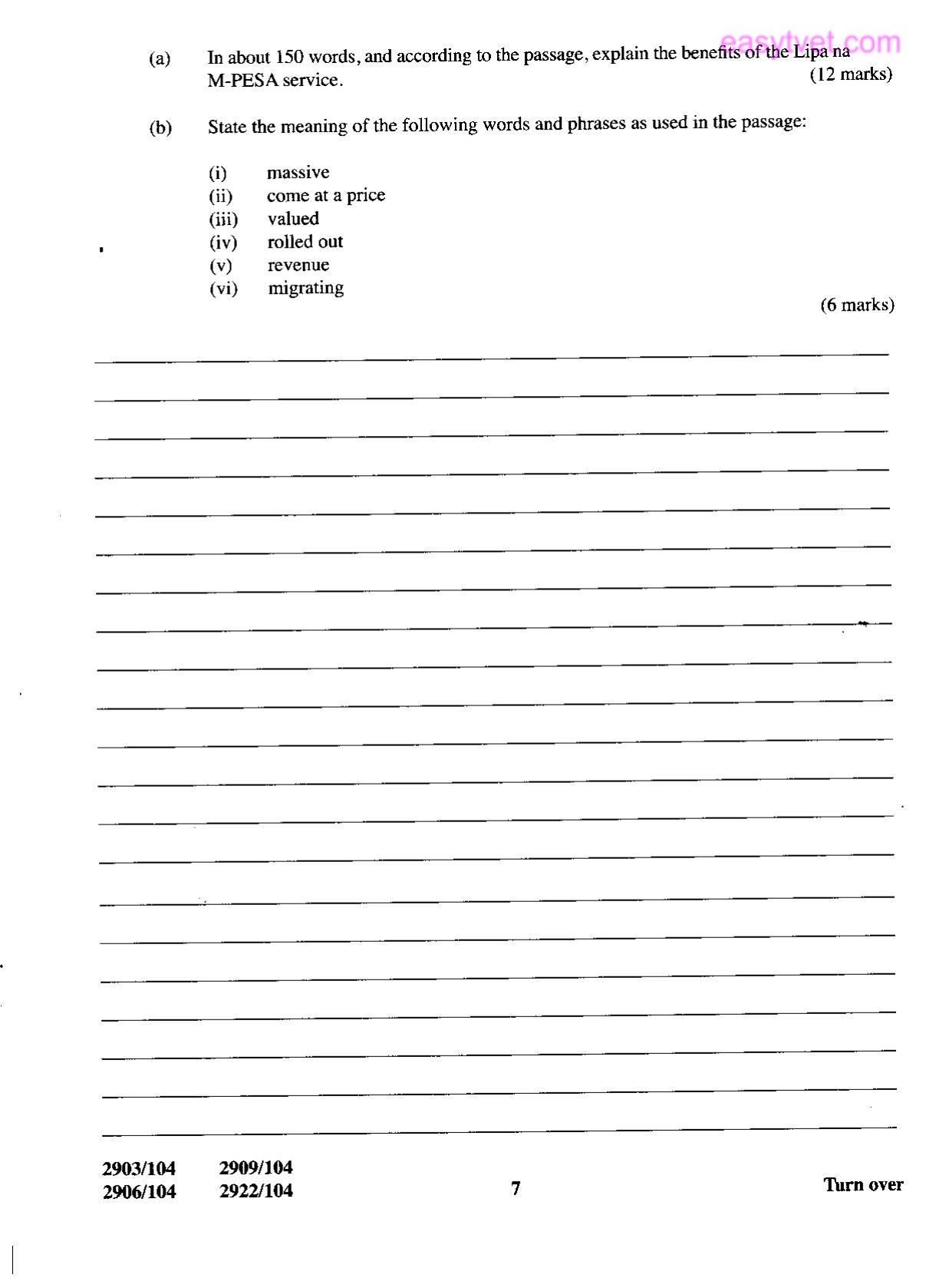 Diploma in Road Transport Management (2015) — page 7 of 7
