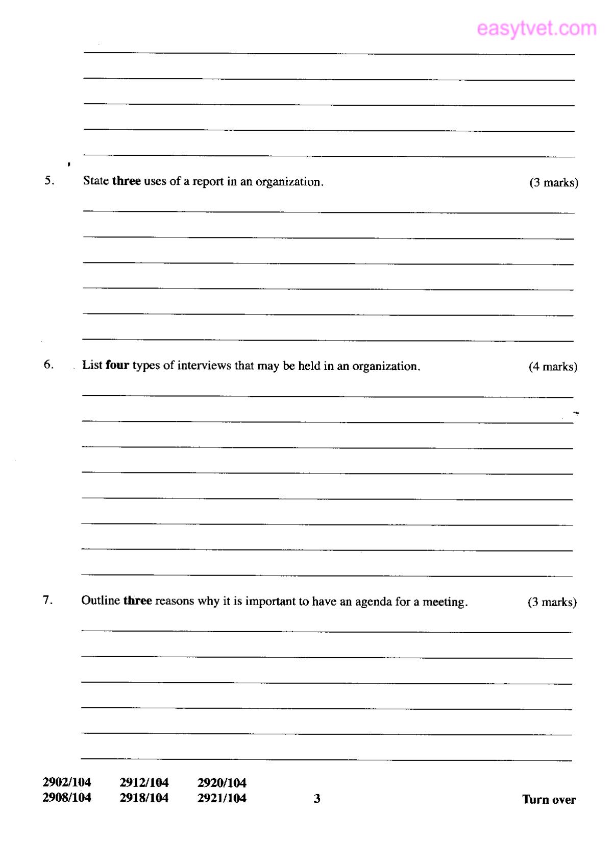 Diploma in Information Communication Technology (2015) — page 3 of 6