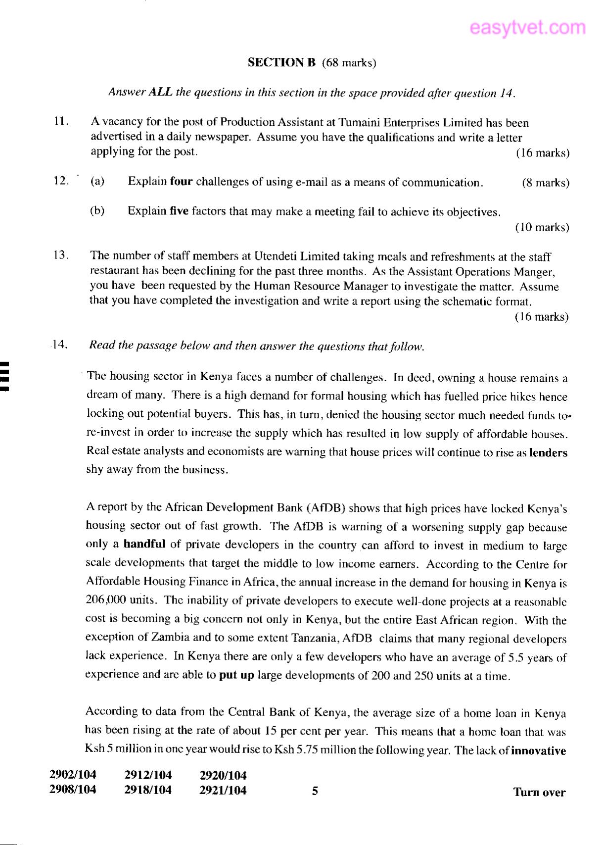 Diploma in Information Communication Technology (2015) — page 5 of 6