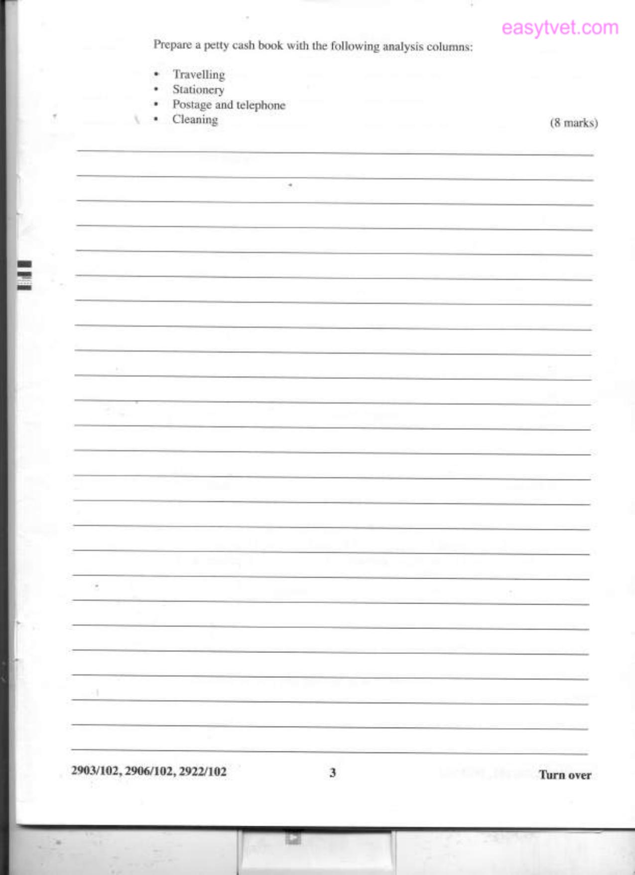 Diploma in Business Management (2015) — page 3 of 9