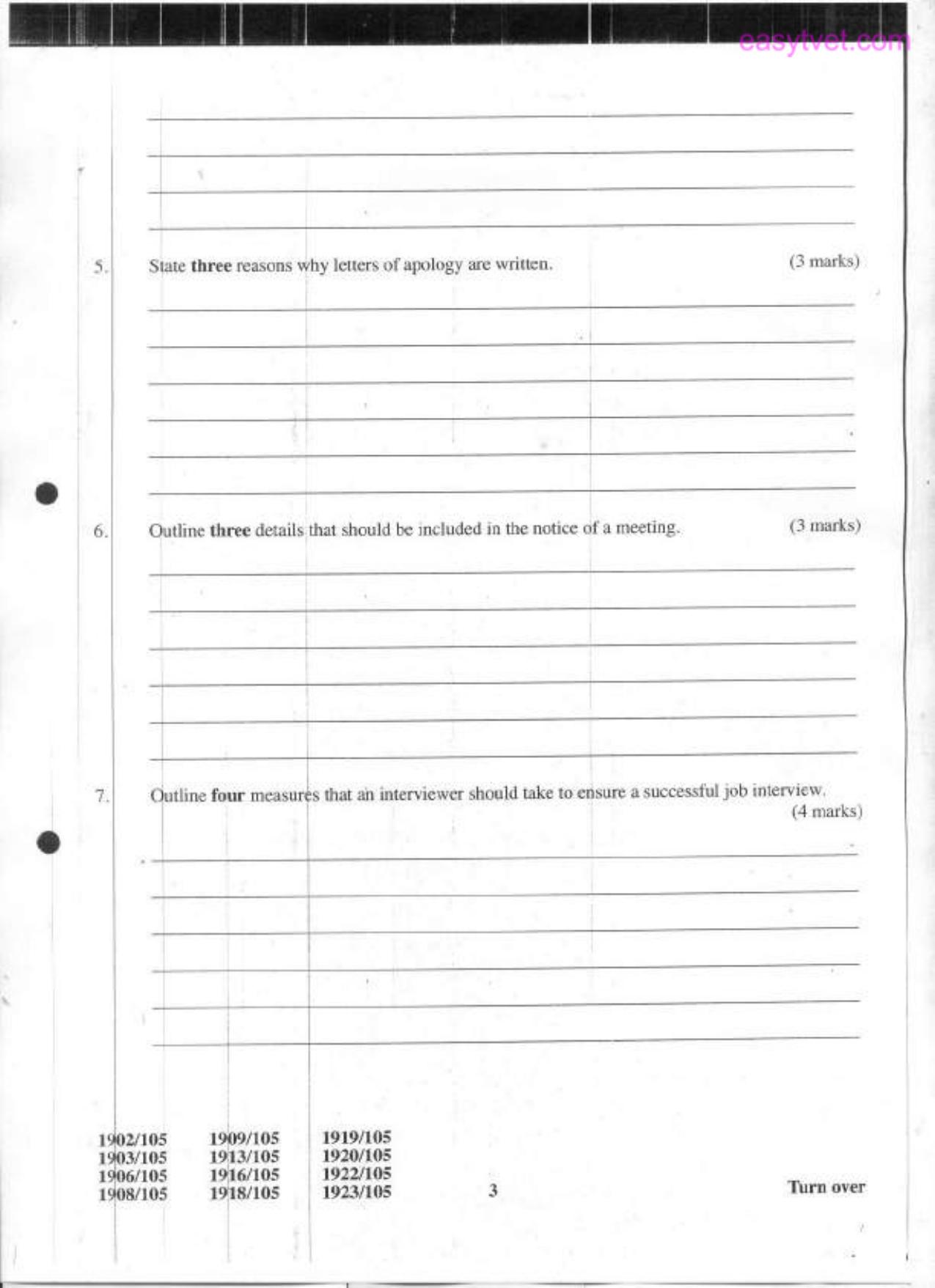 Uraft Certificate in Information Communication Technology (2015) — page 3 of 7