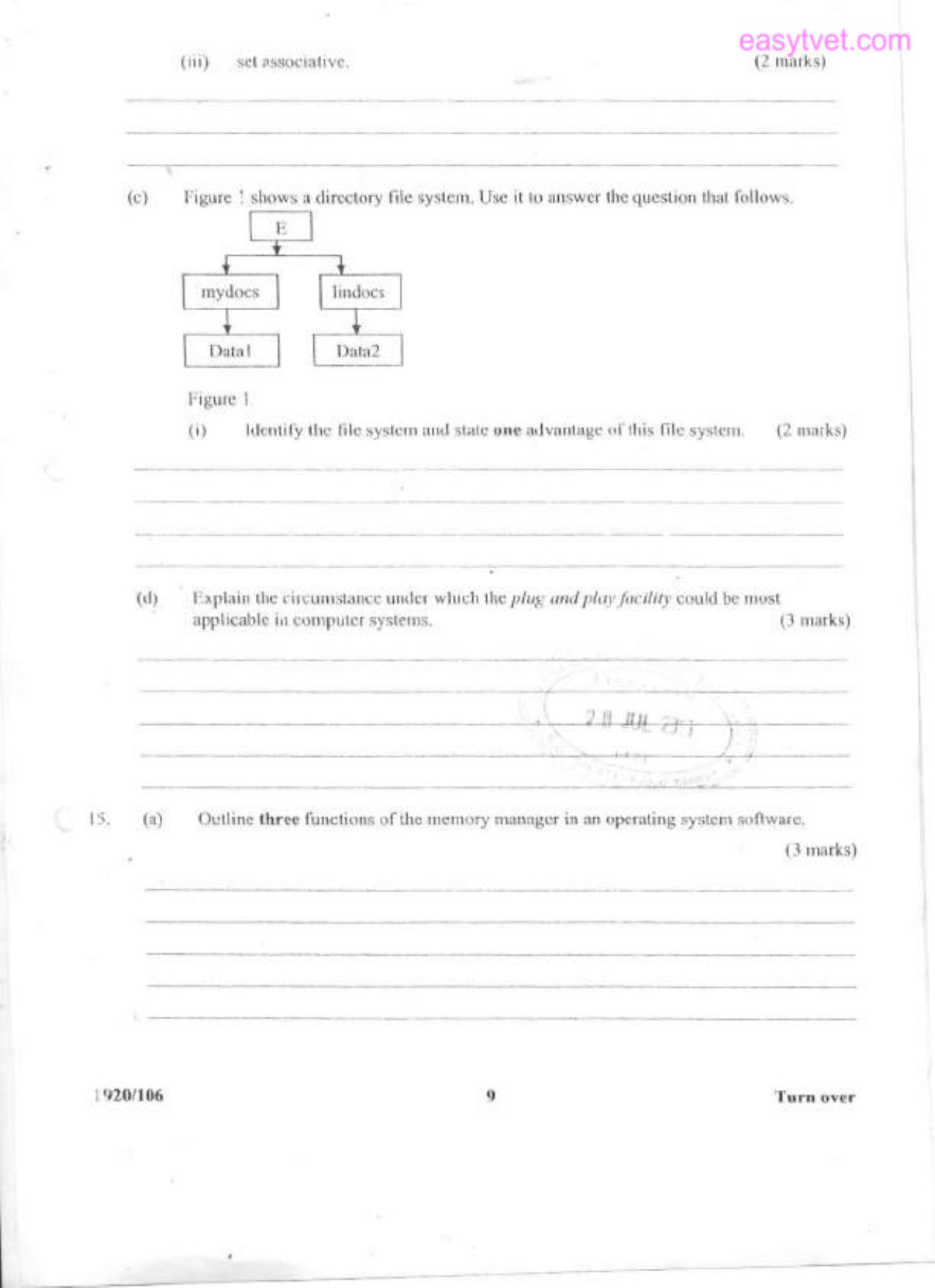 Operating Systems — page 9 of 10