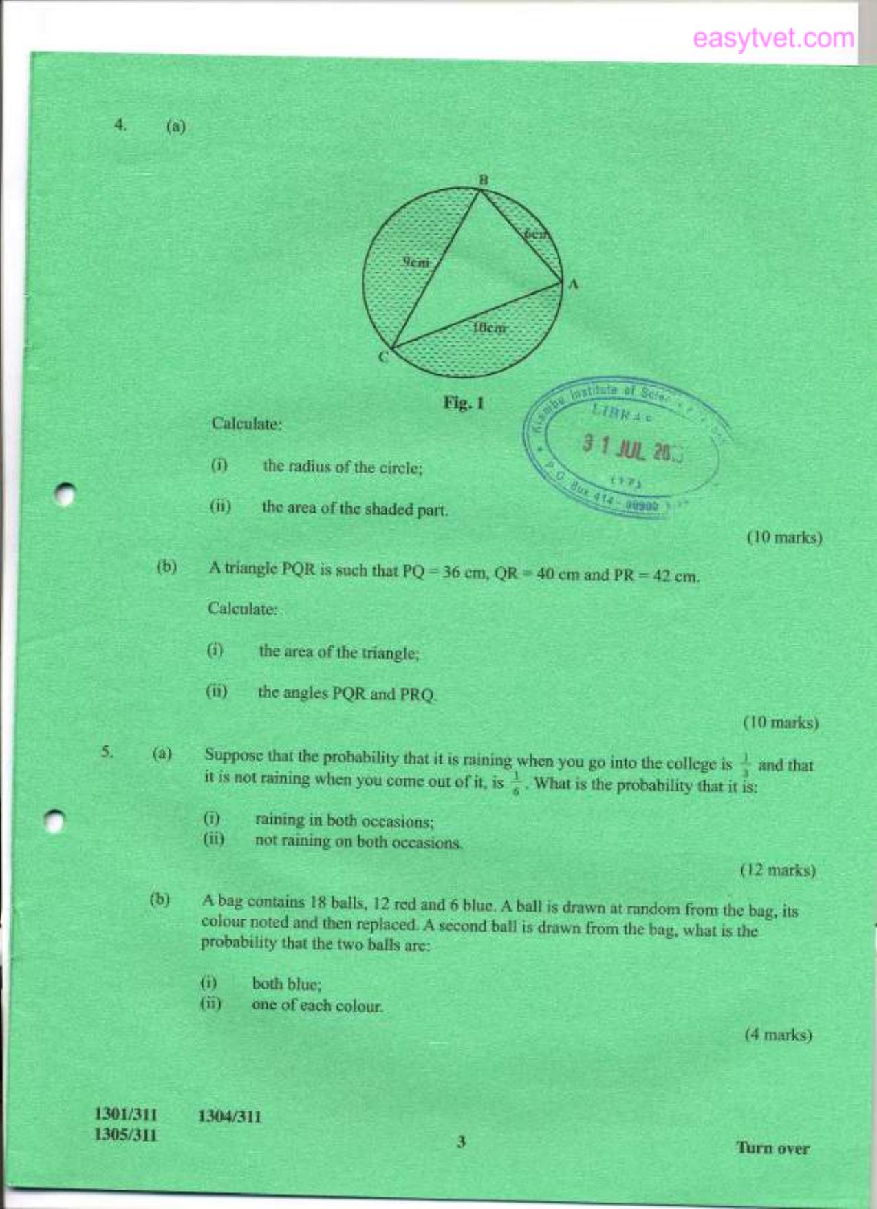 Craft Certificate in Carpentry (2015) — page 3 of 4