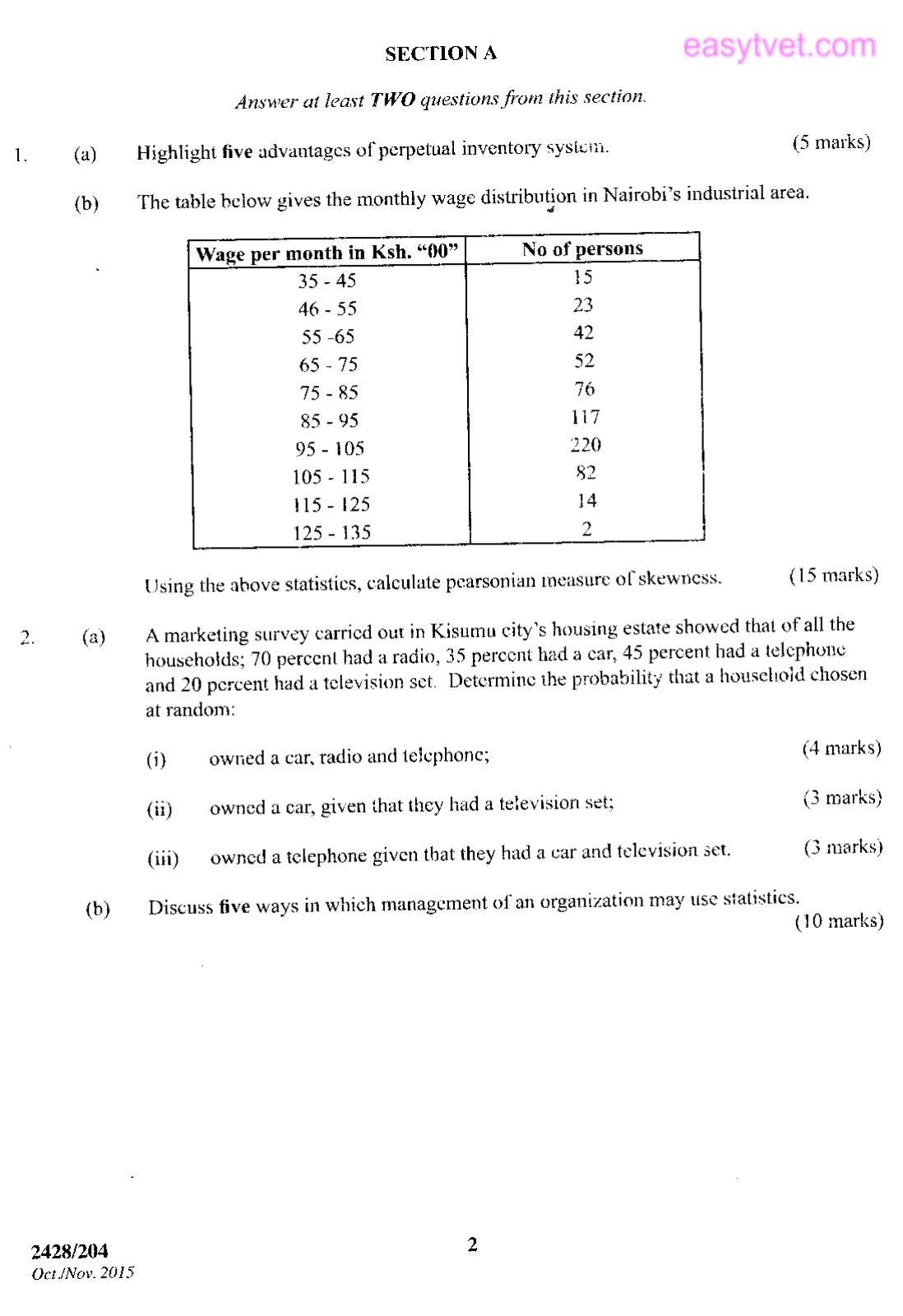 Statistics (2015) — page 2 of 5