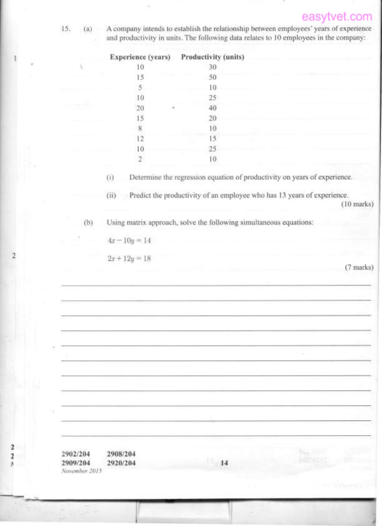 Diploma in Information Communication Technology (2015) — page 11 of 12
