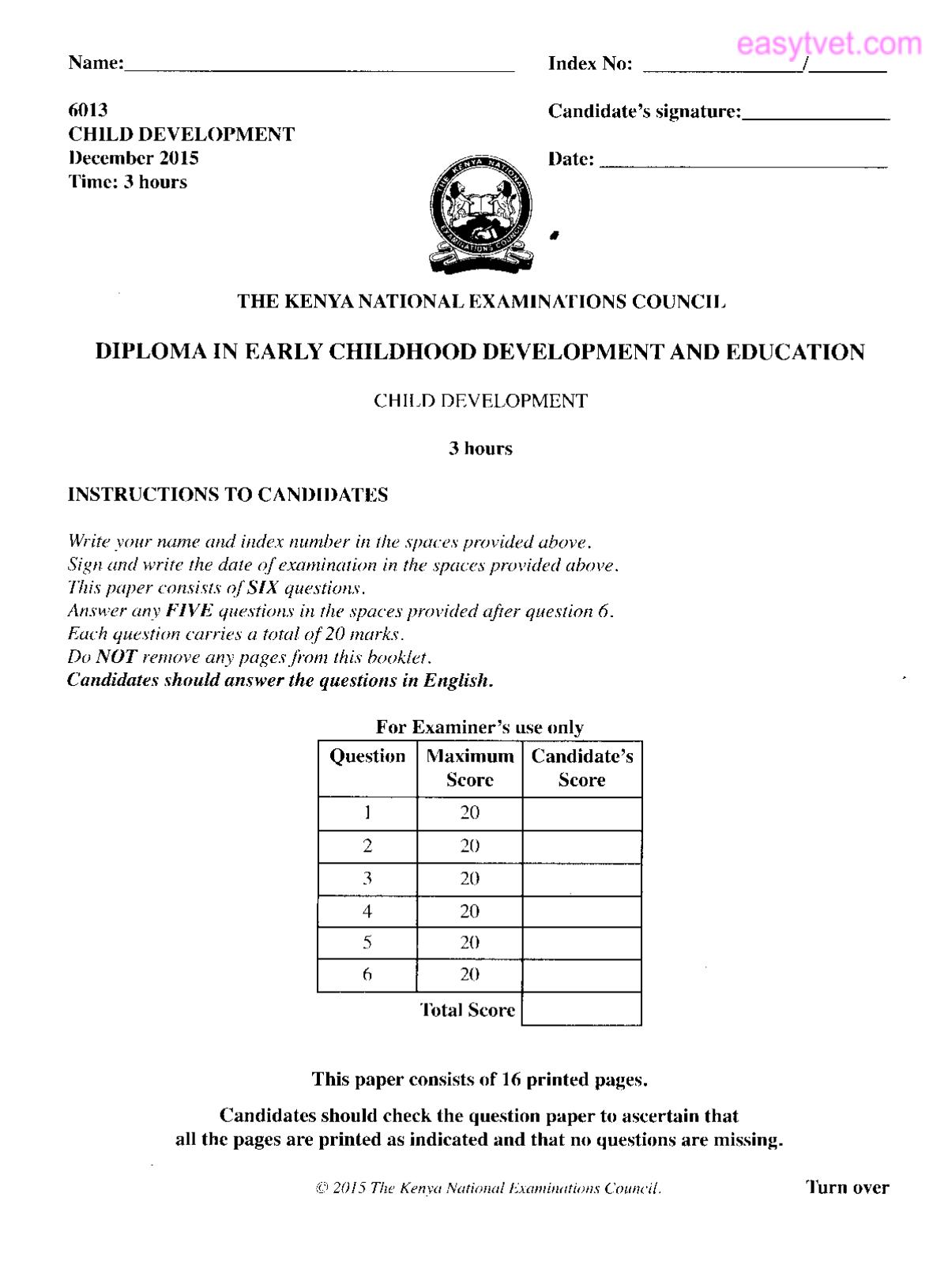 Child Development (2015) — page 1 of 2