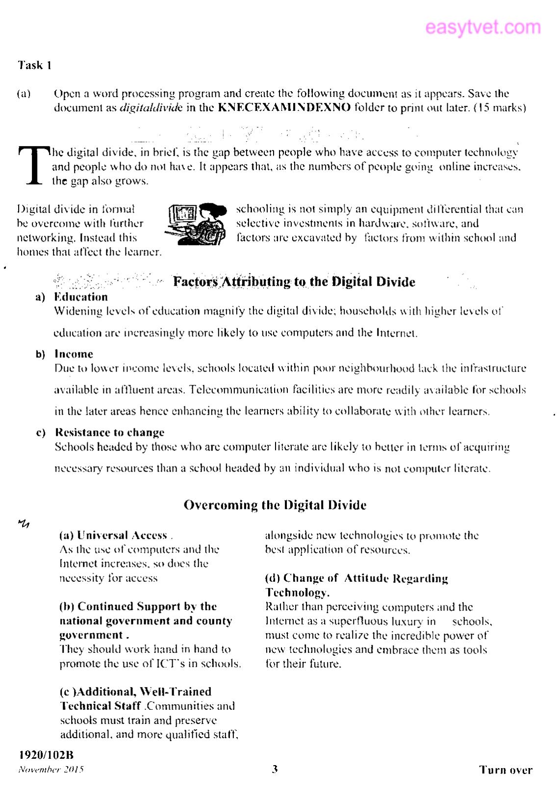 Computer Applications 1 (2015) — page 3 of 8