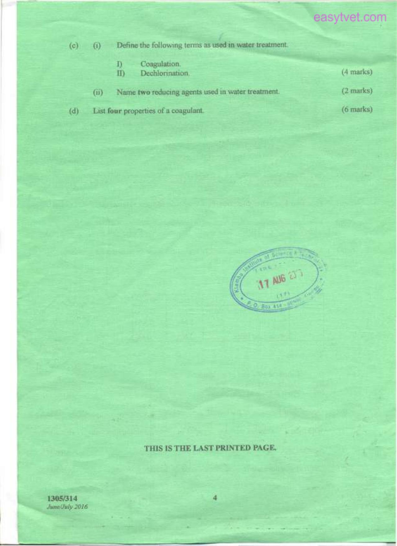 Plumbing Craft Certificate (2016) — page 4 of 4