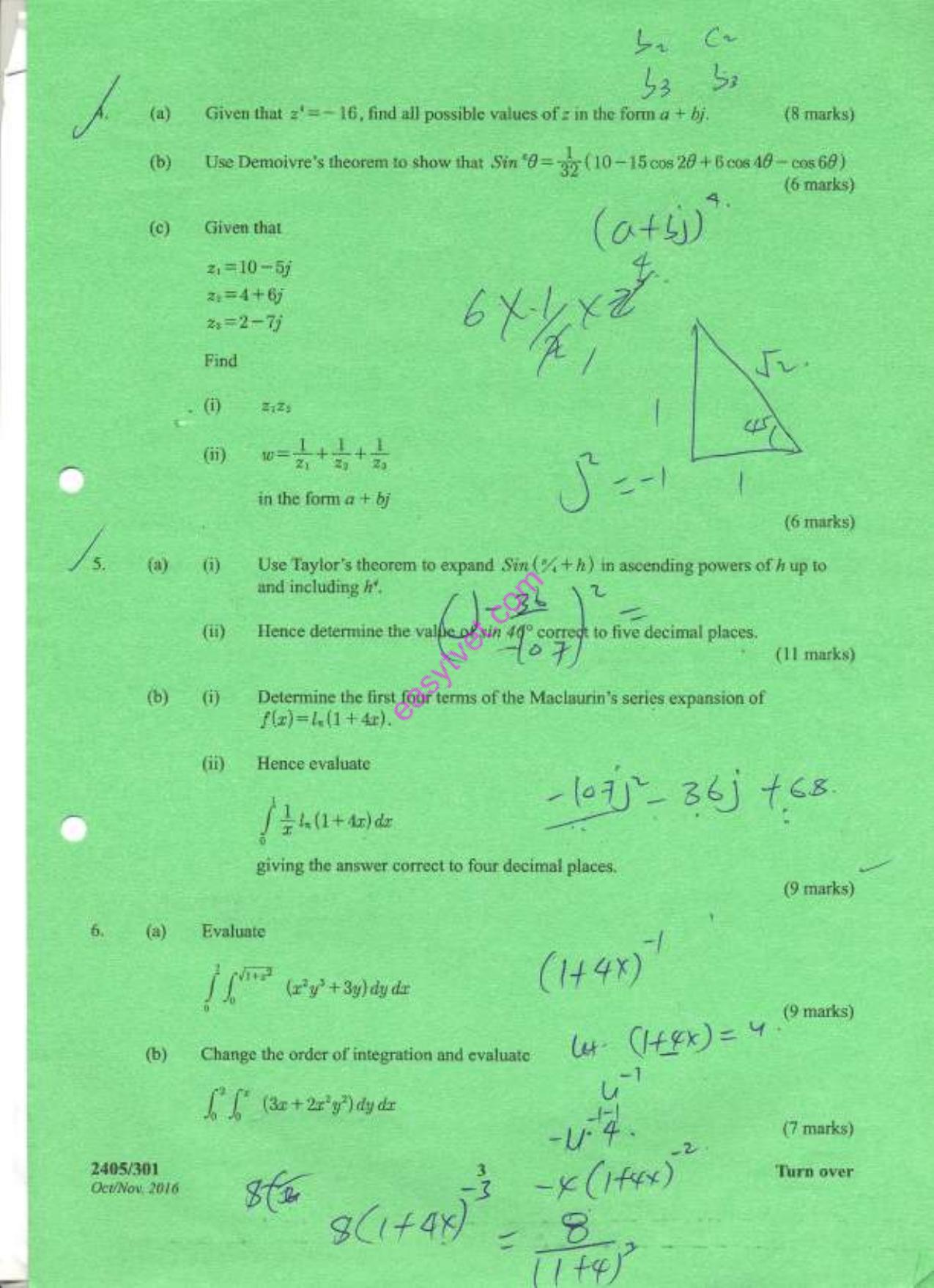 Mathematics Dr (2016) — page 3 of 4
